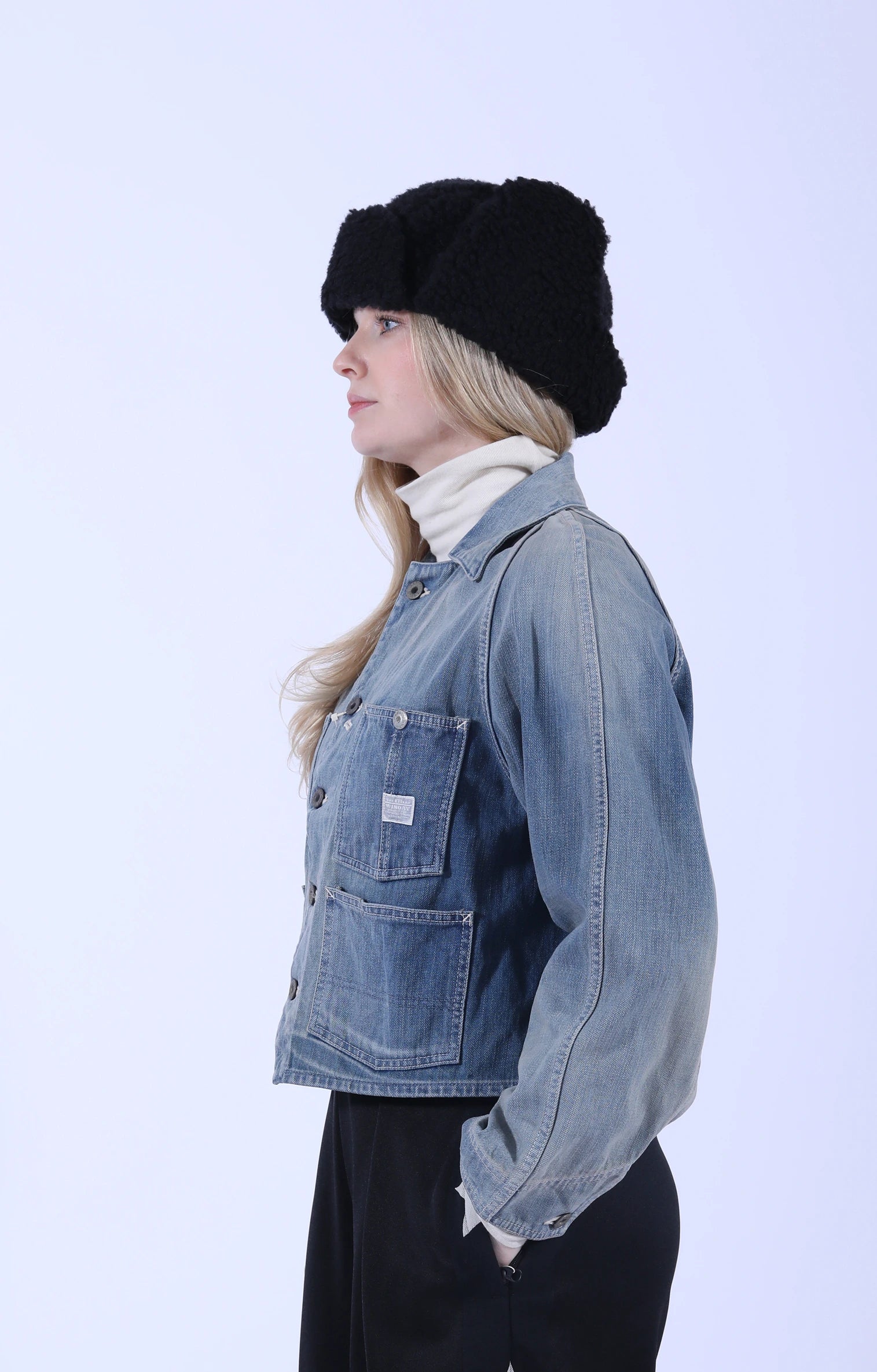 12oz Denim Cropped WINDAY CHOR JKT