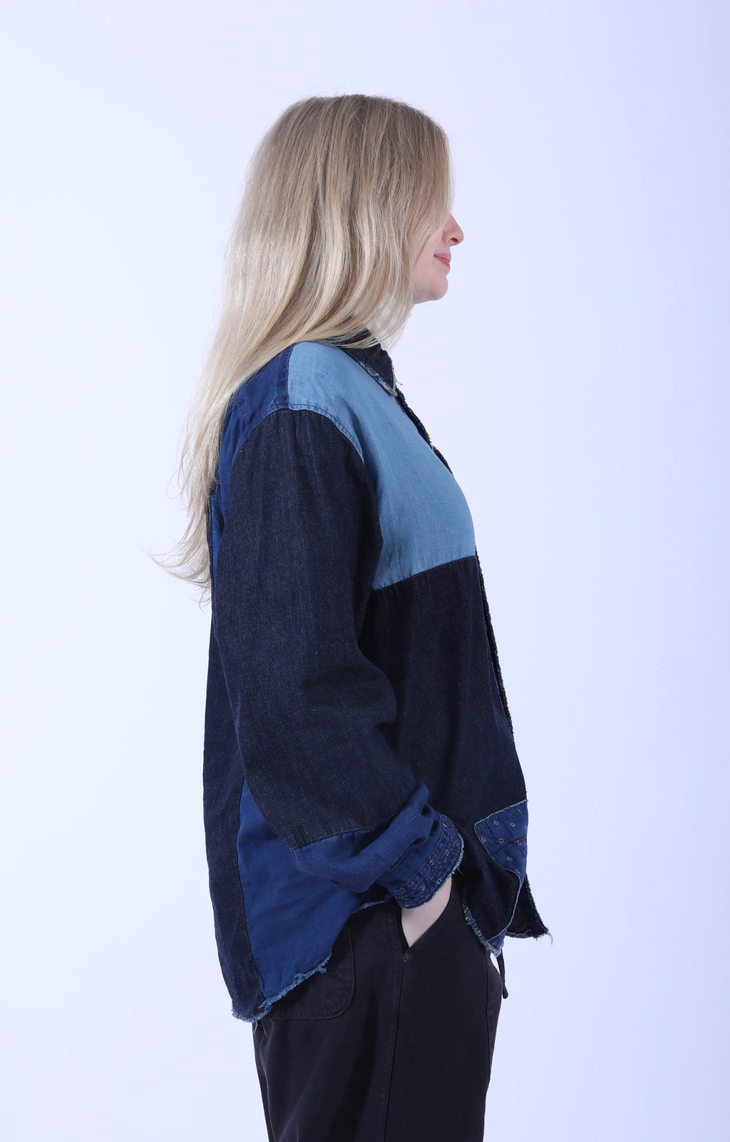 Cotton x Linen IDG KATMANDU Shirt Indigo