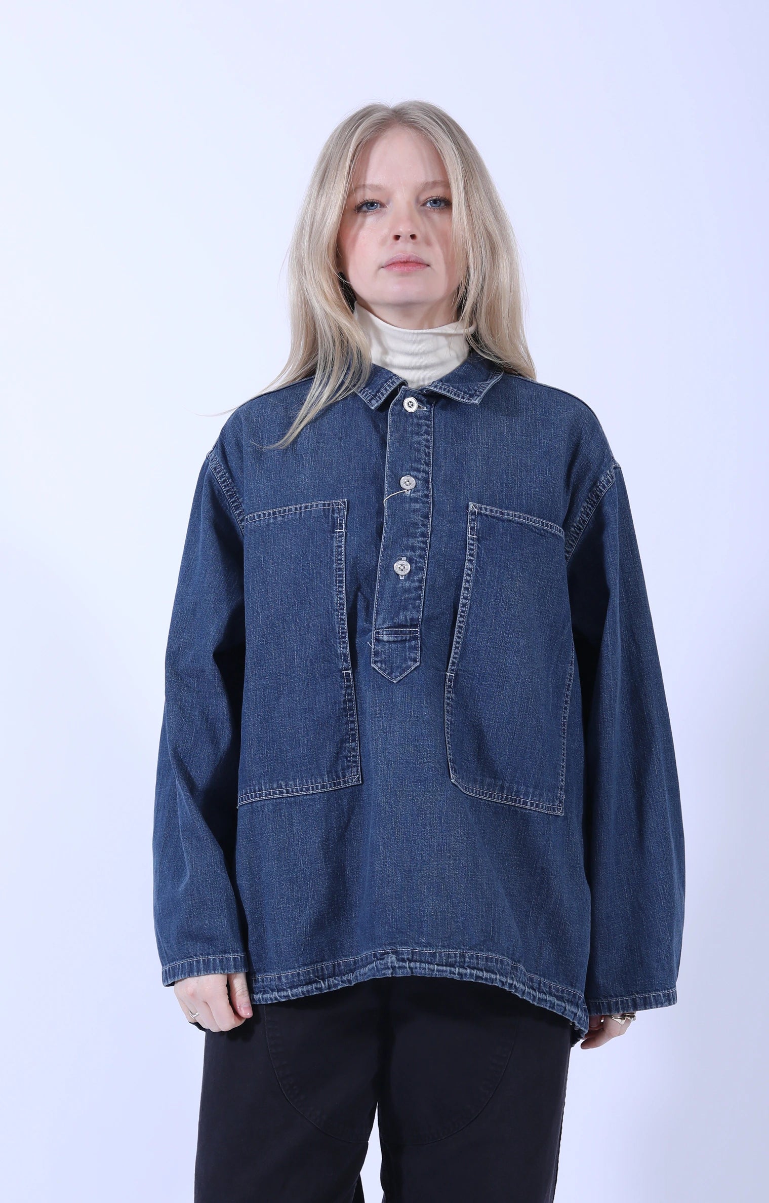 8oz Denim F-ARMY M-35 Pullover PRO