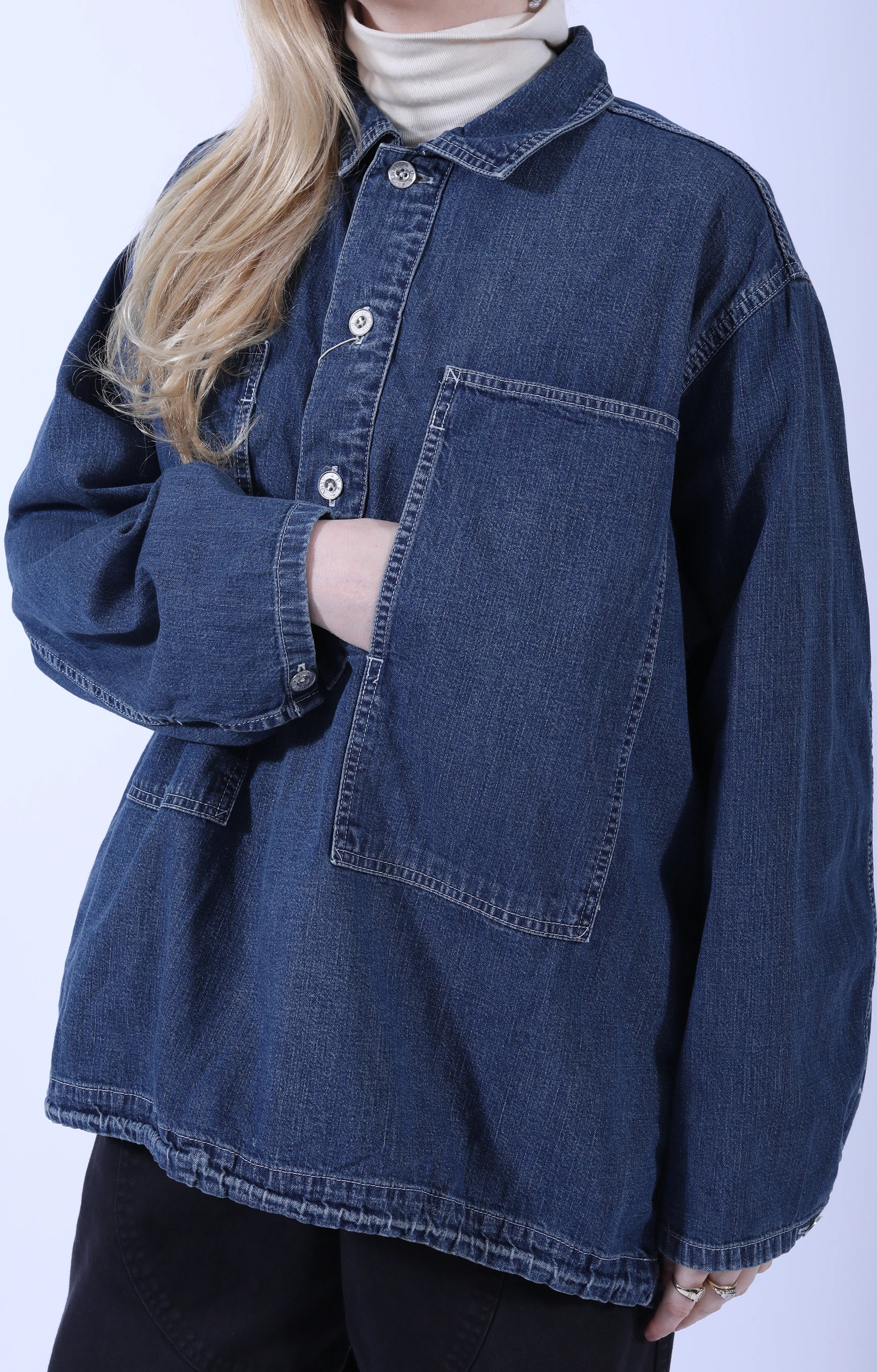 8oz Denim F-ARMY M-35 Pullover PRO