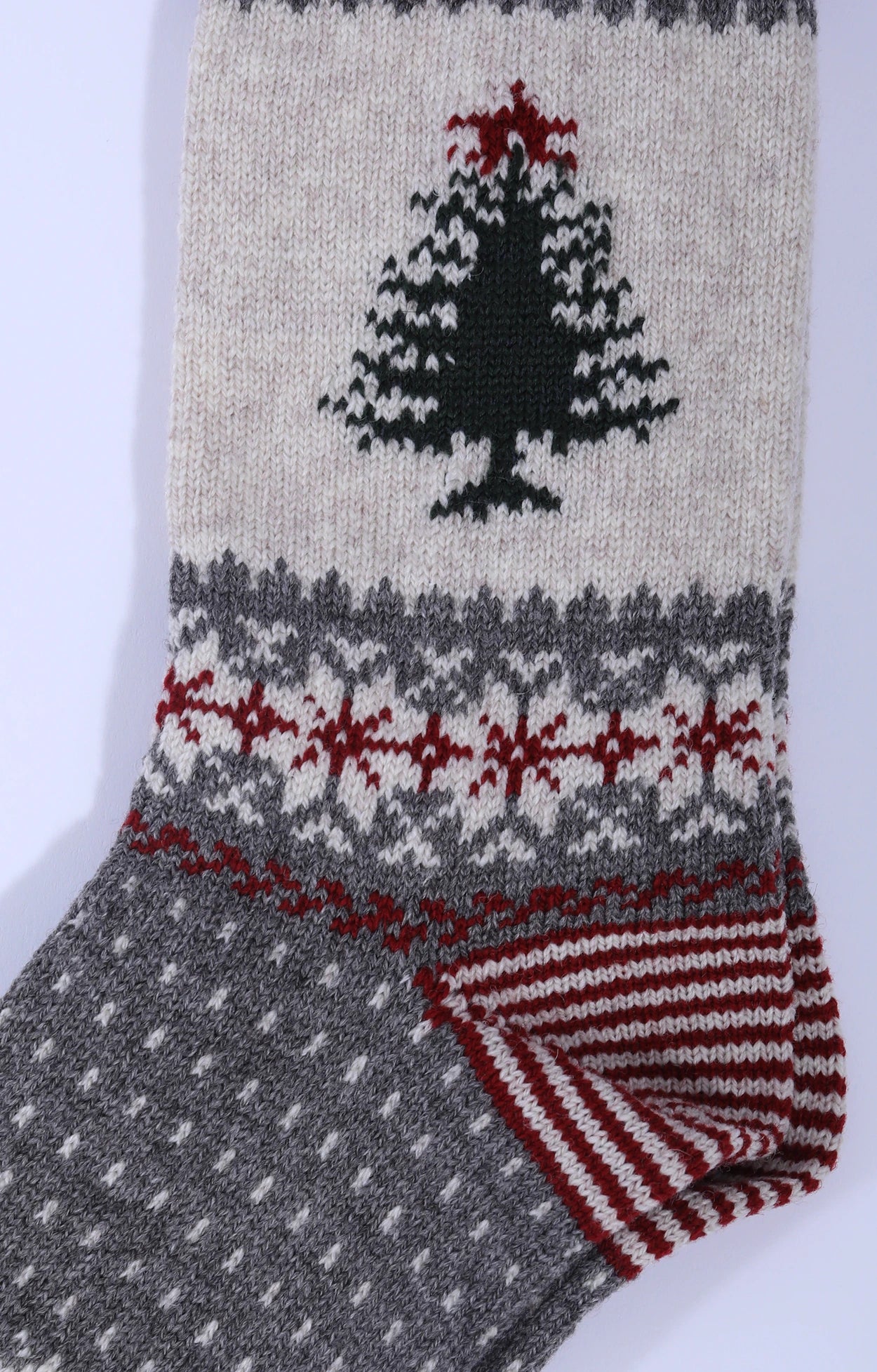Santa Socks Grey