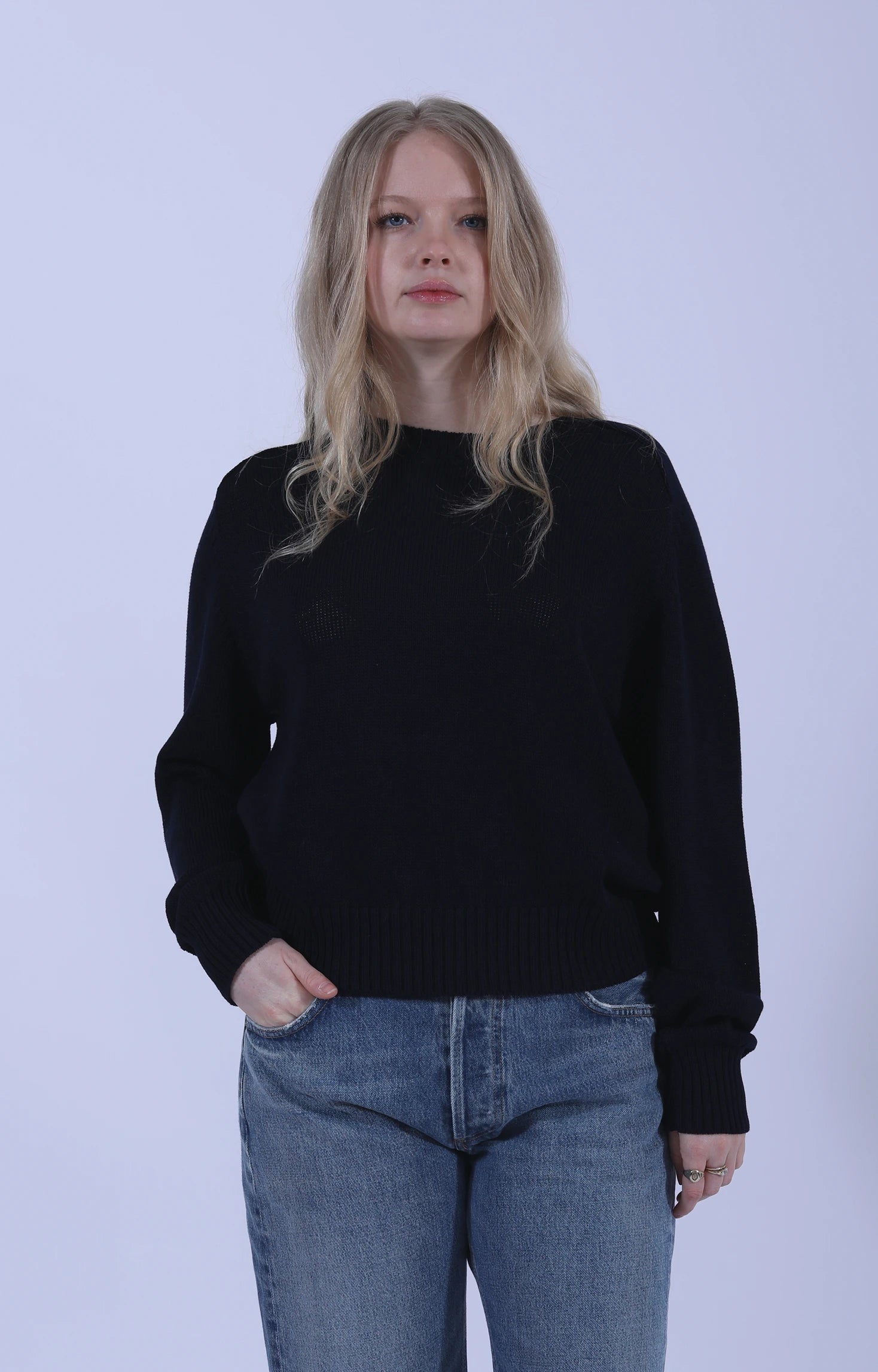 Merlot Pullover Deep Navy