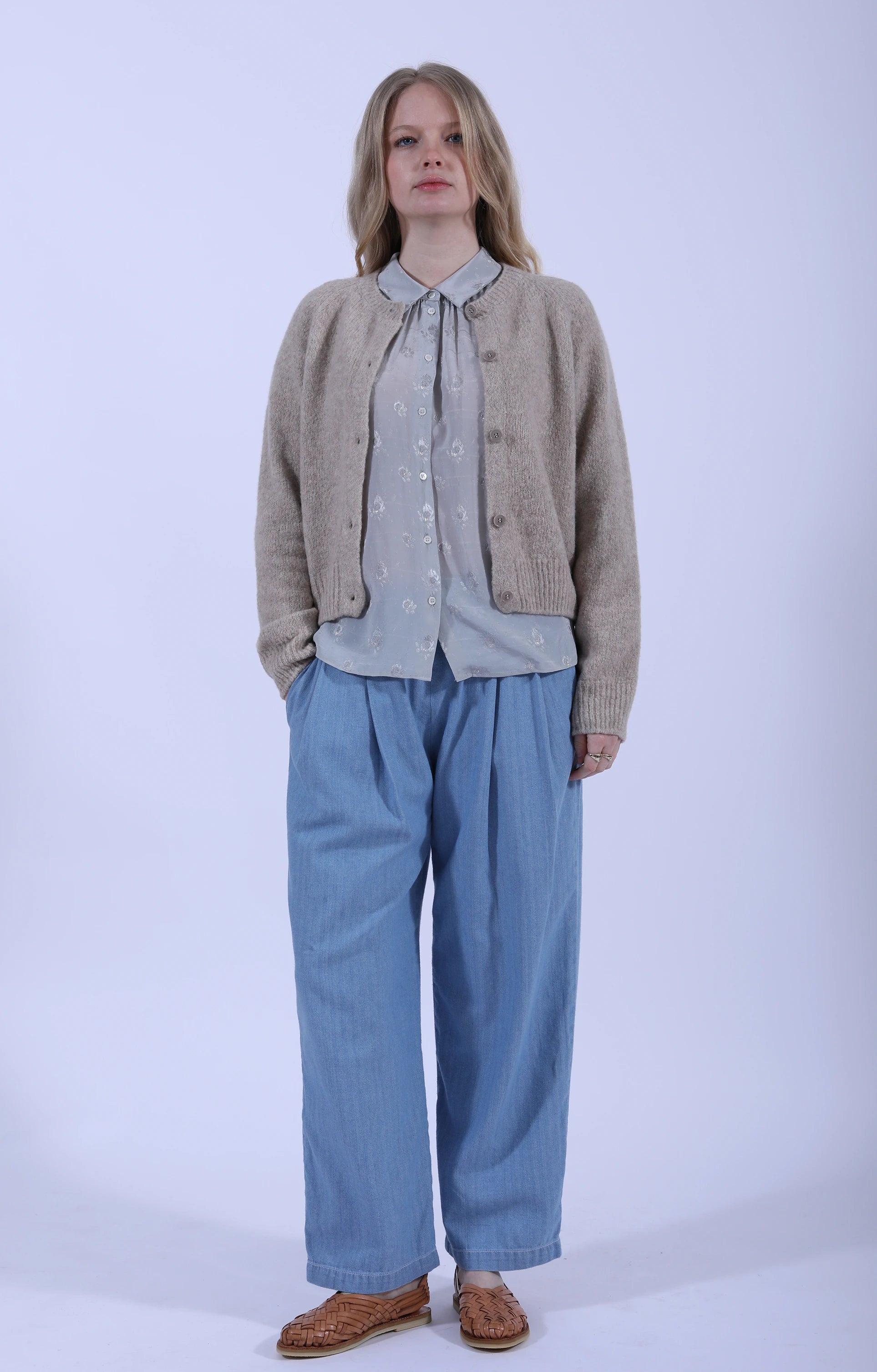 Nahele Cardigan Sand