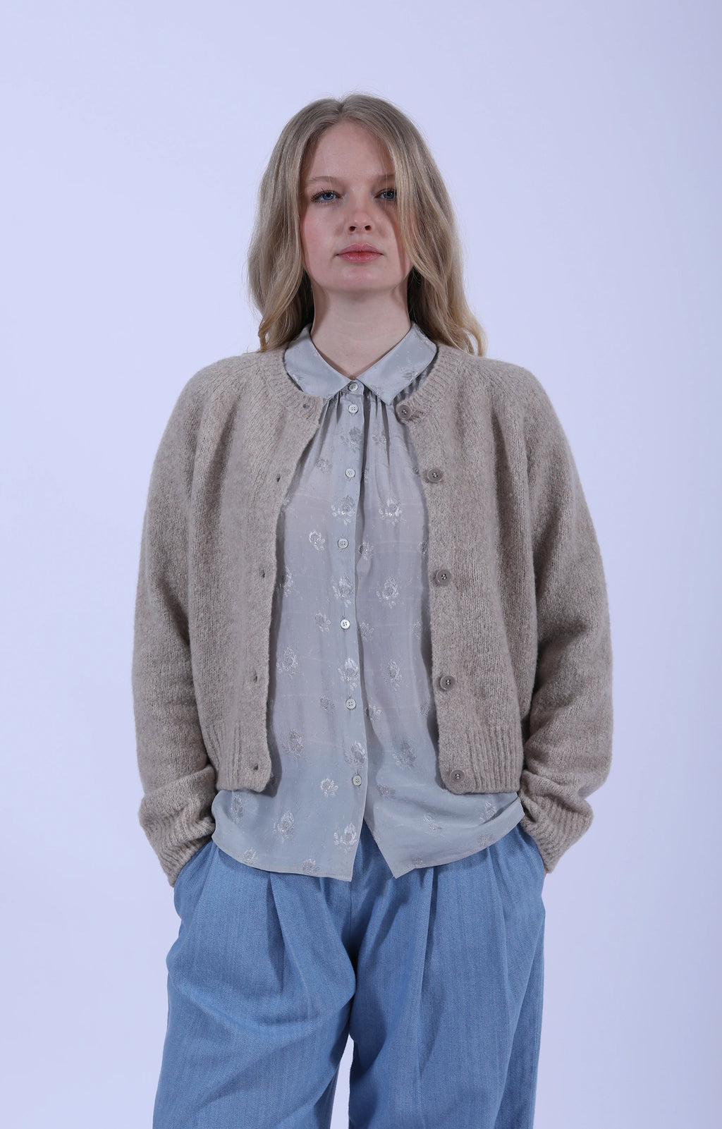 Nahele Cardigan Sand