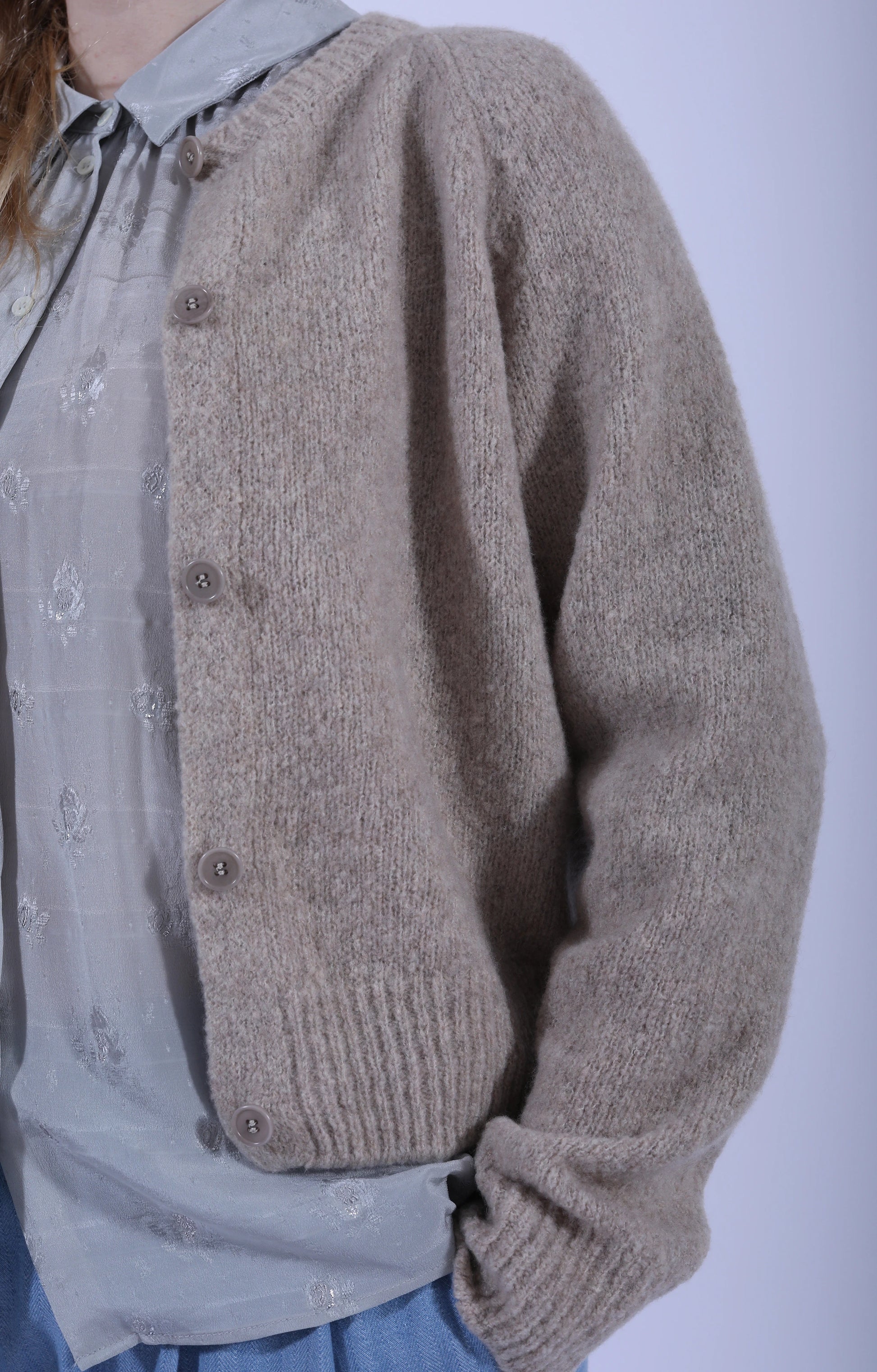 Nahele Cardigan Sand