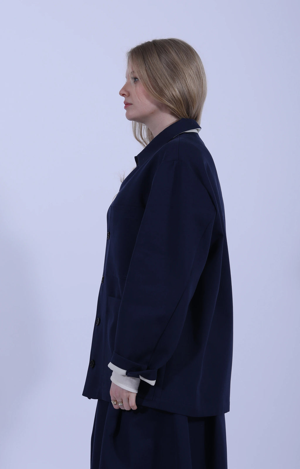Maia Coat Navy