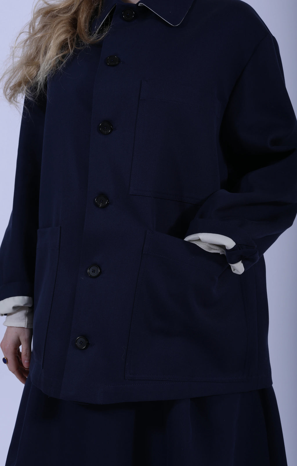 Maia Coat Navy