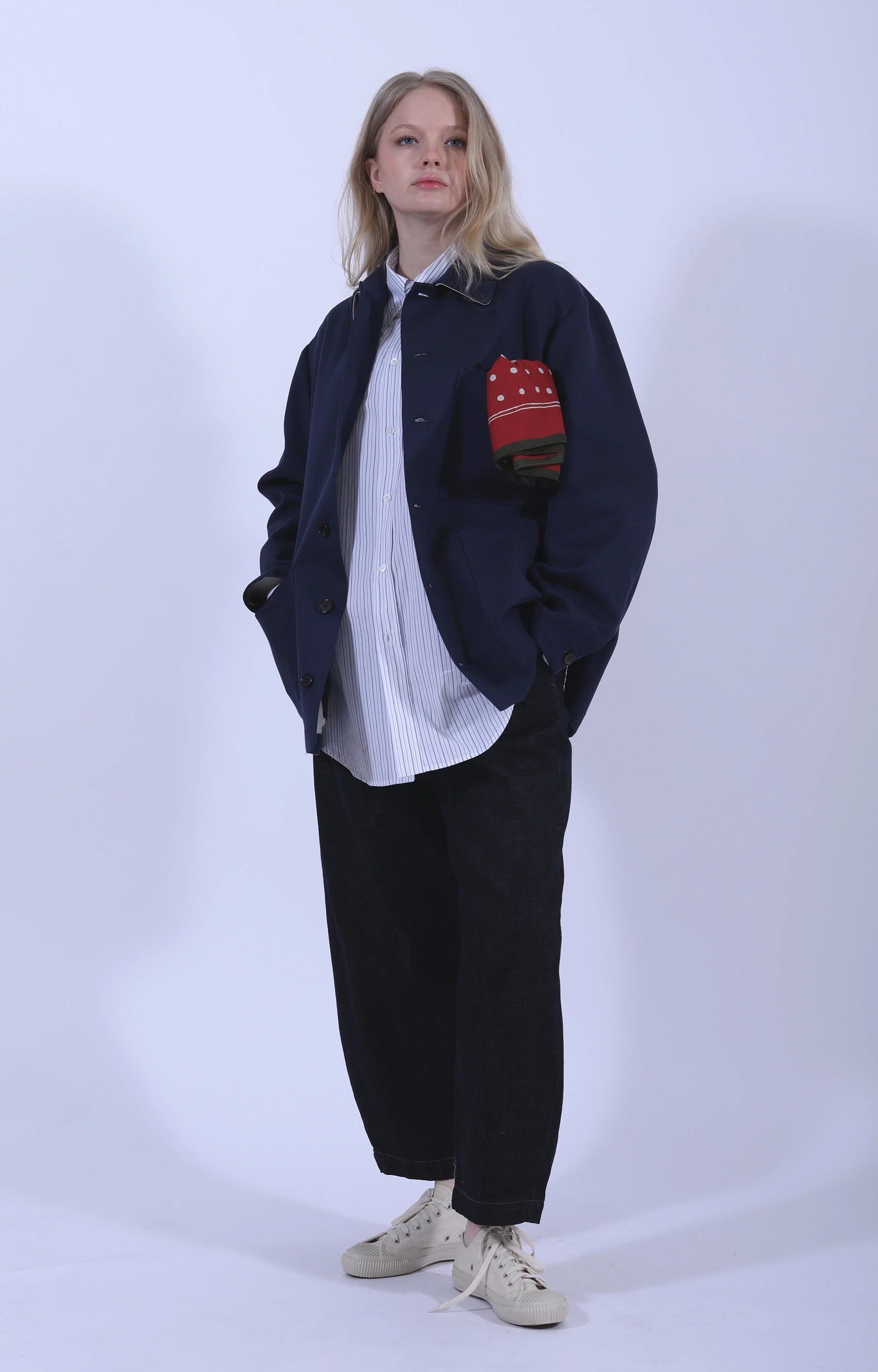 Candiano Trousers Navy