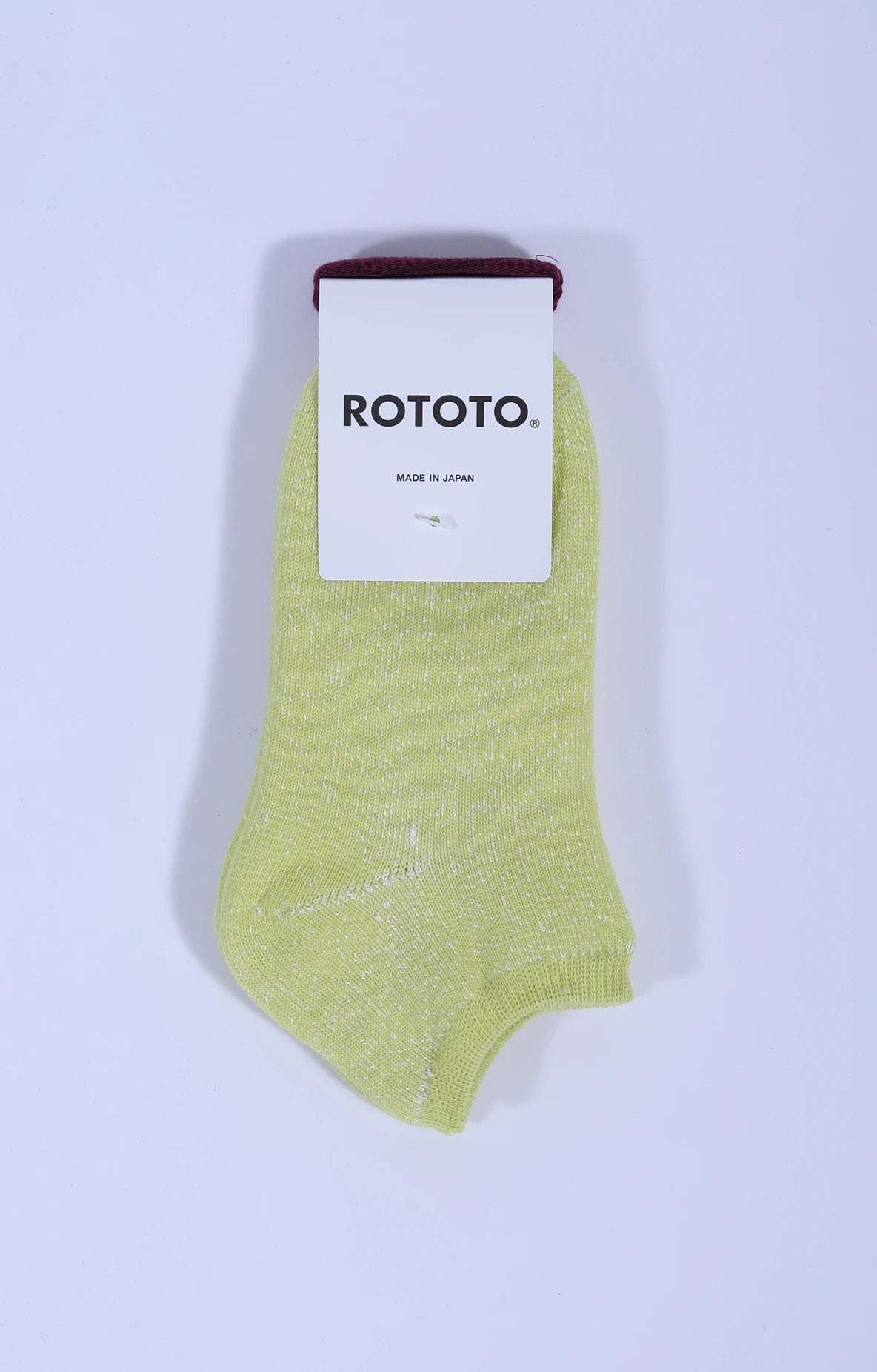 Washi Pile Short Sock Lime