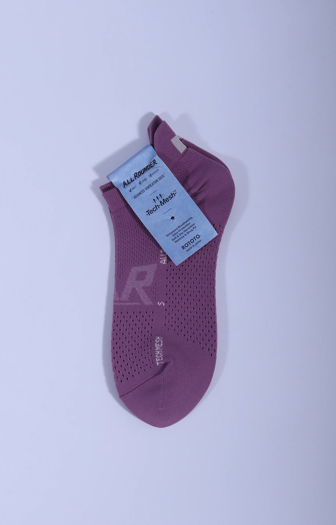 All Rounder Tech Sock Lotus Pink (Short)