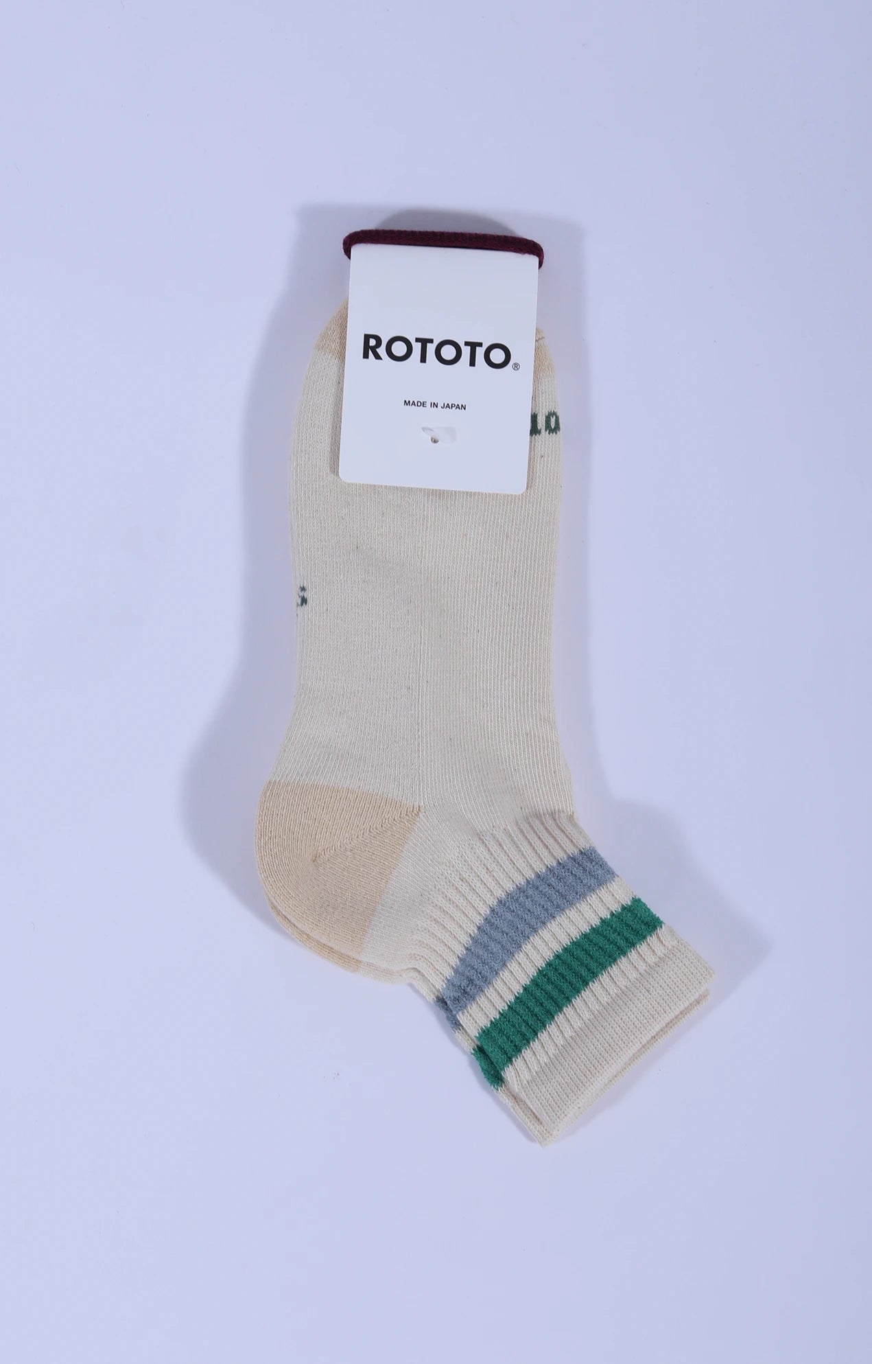 Retro Athletic Sock Green/L.Blue