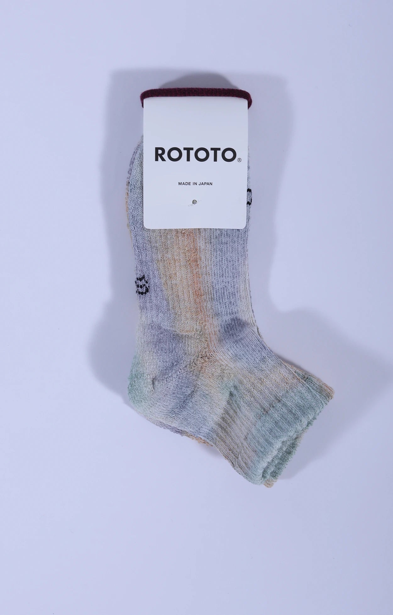 Hemp Organic Sock GRN/L.PK/PPL