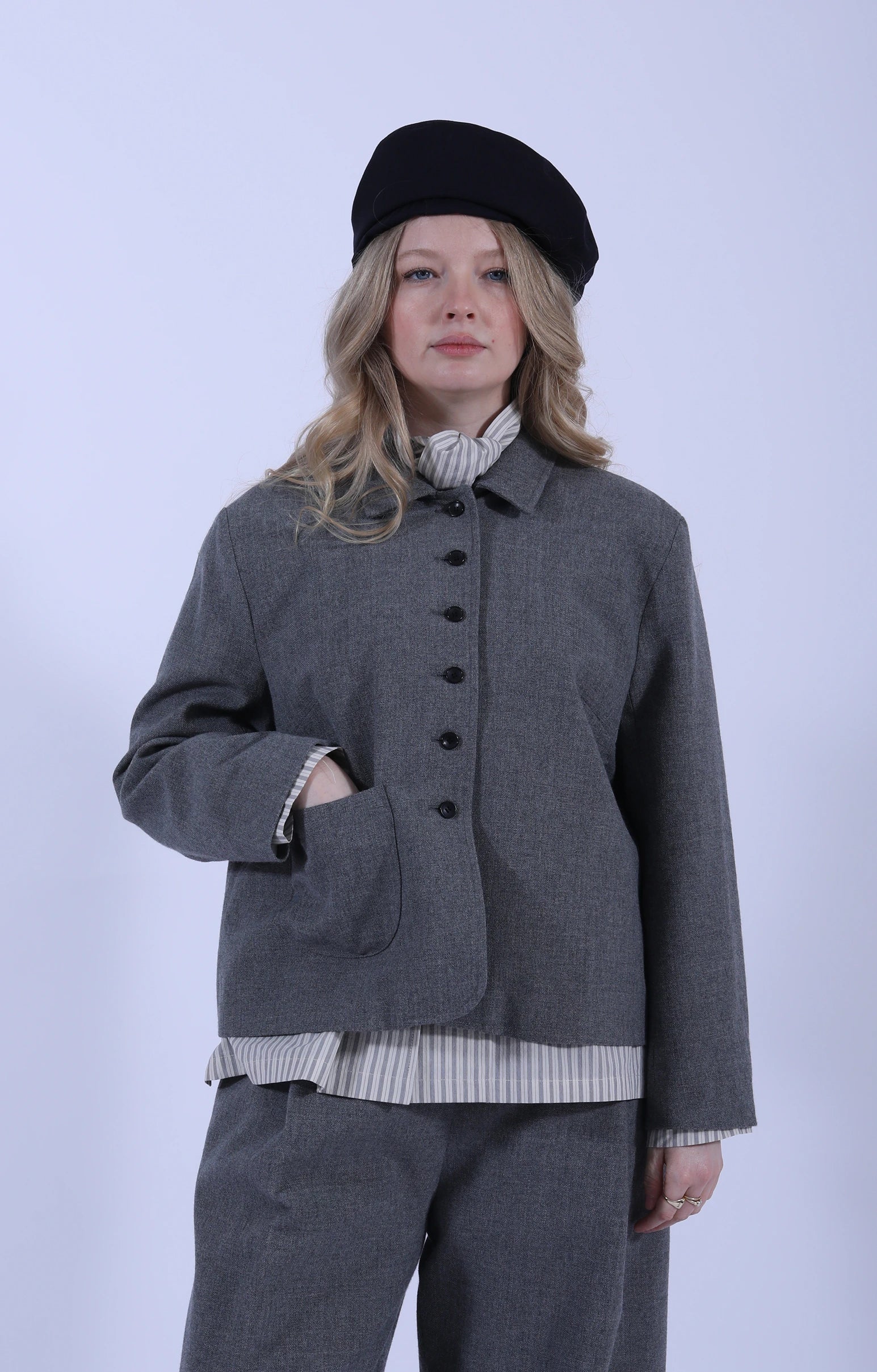 Lillie Jacket Light Grey