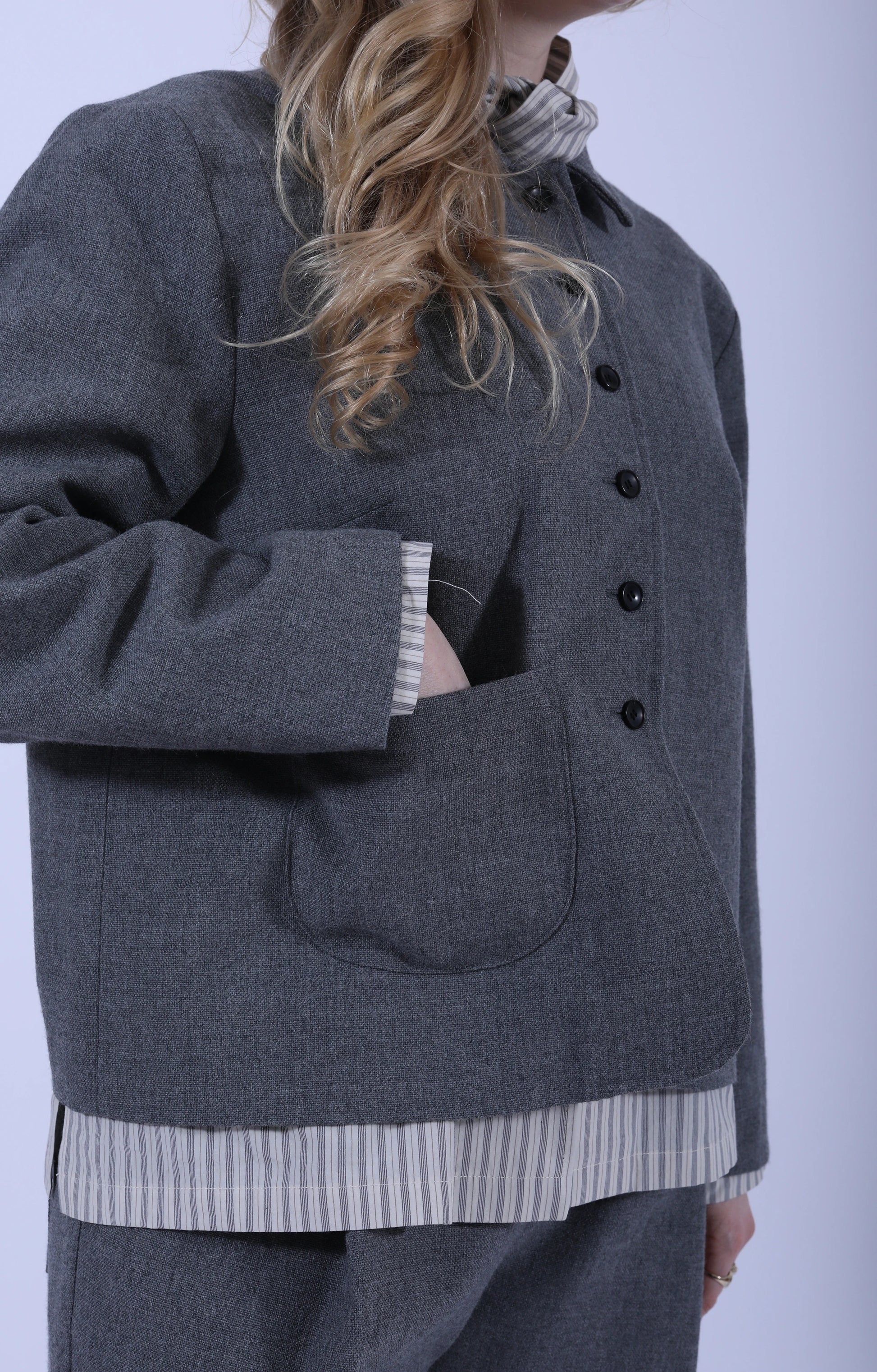 Lillie Jacket Light Grey
