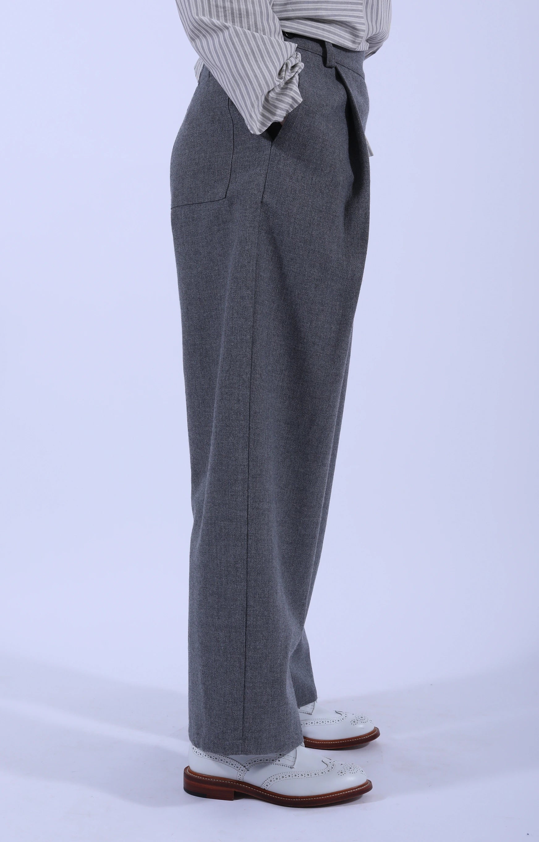 Georgia Trouser Light Grey