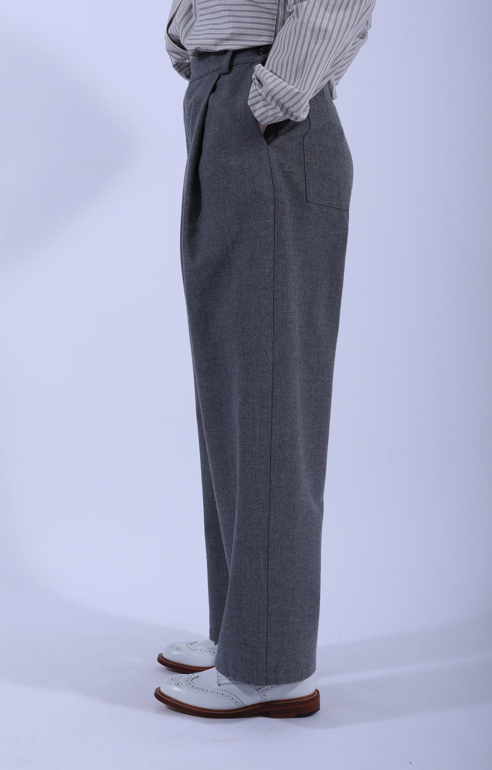 Georgia Trouser Light Grey
