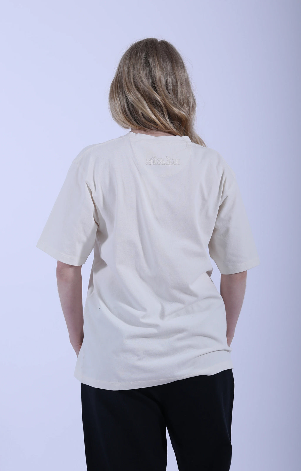 Lui Circular Tee Pure Ecru