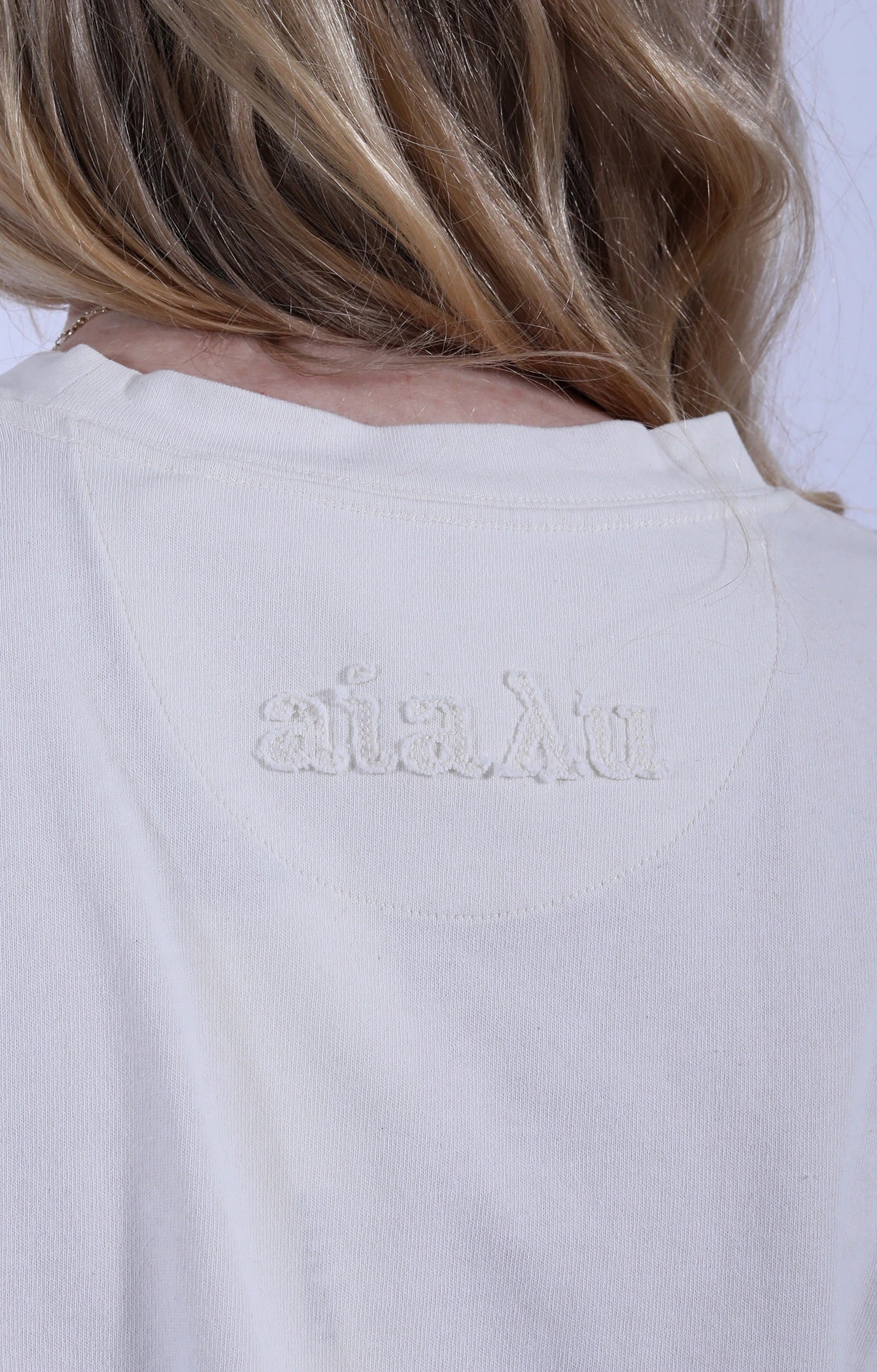 Lui Circular Tee Pure Ecru