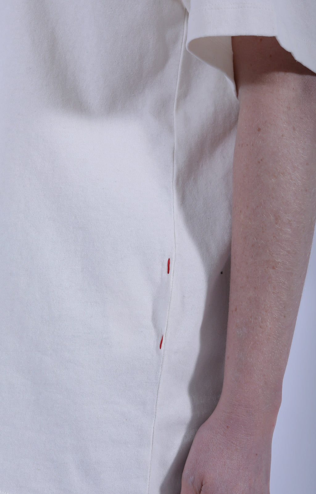 Lui Circular Tee Pure Ecru