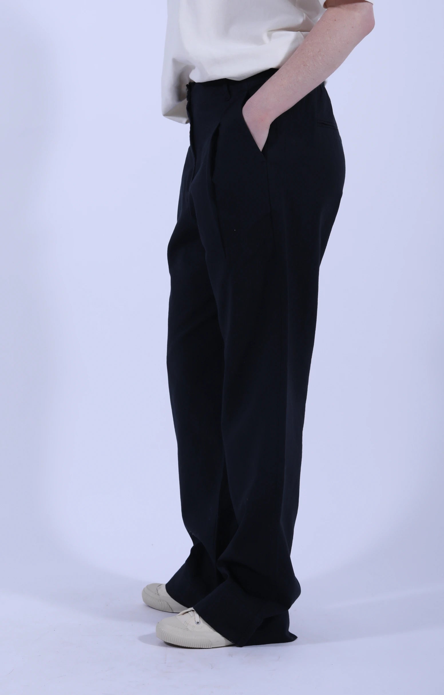 Billy Pant Black Navy