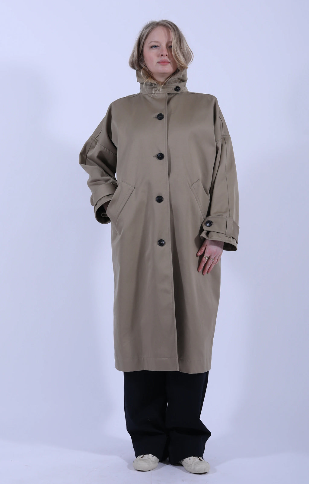 Jo Coat Classic Khaki