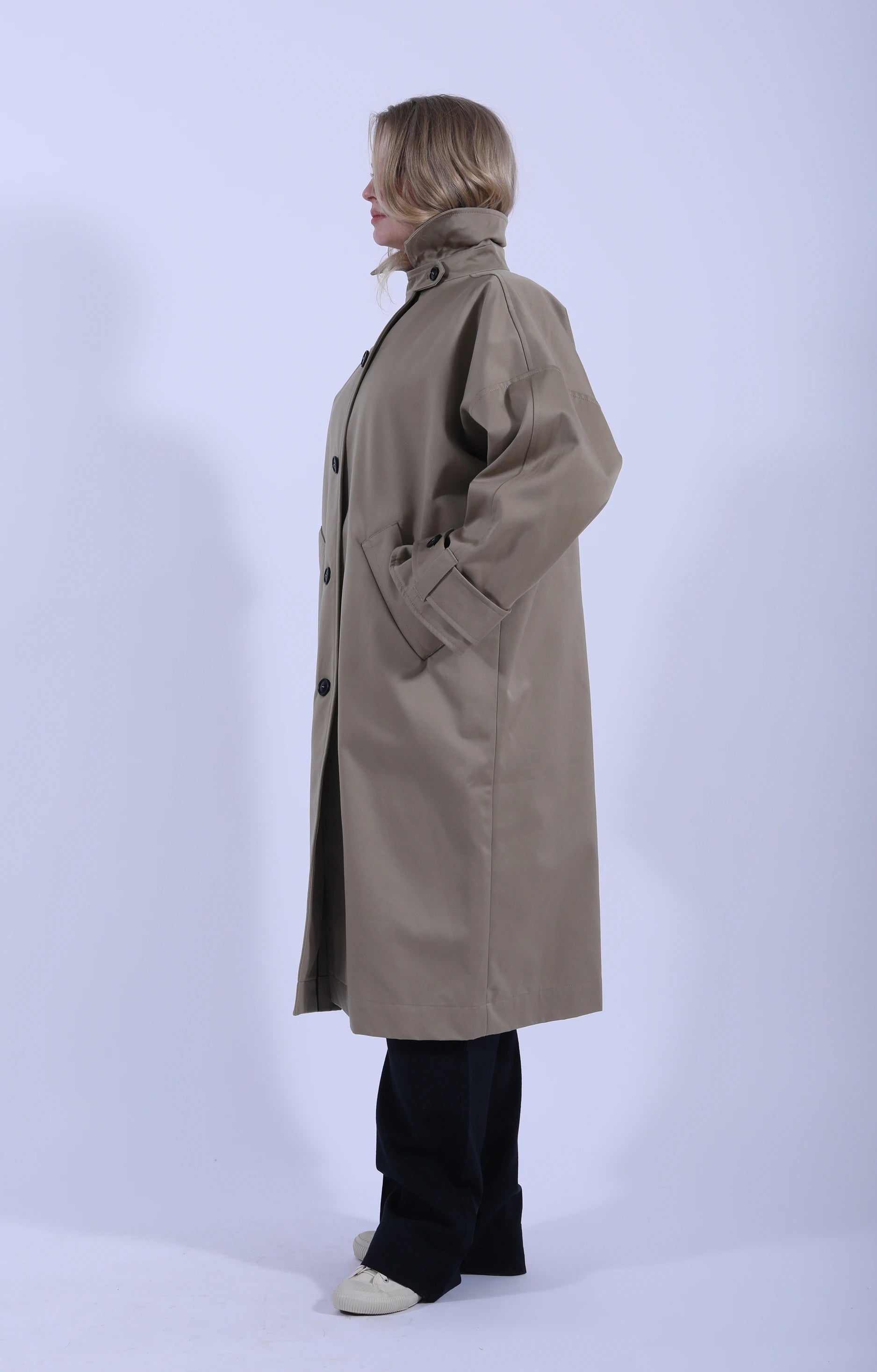 Jo Coat Classic Khaki