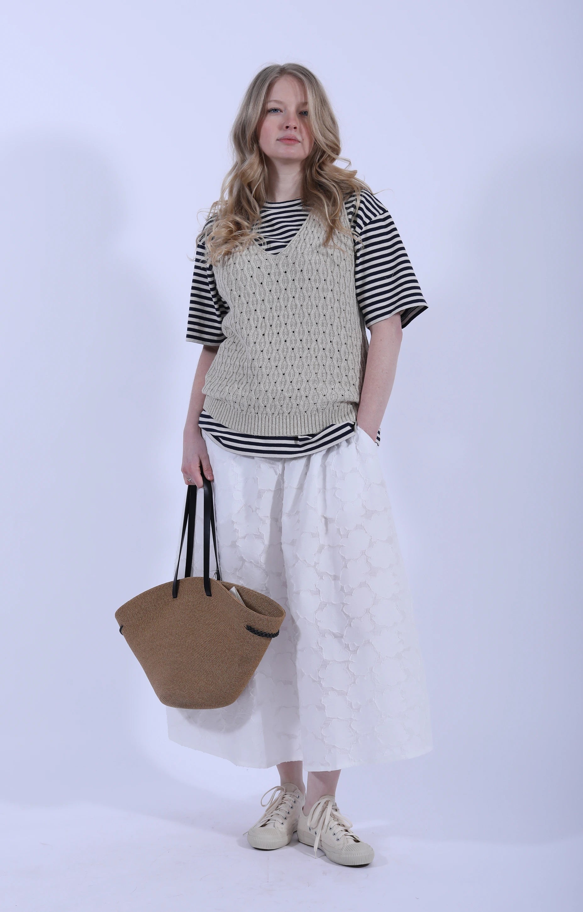 Skirt Laceflower White