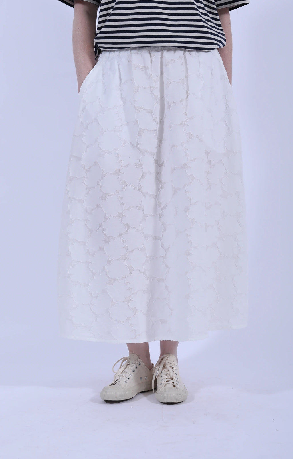 Skirt Laceflower White