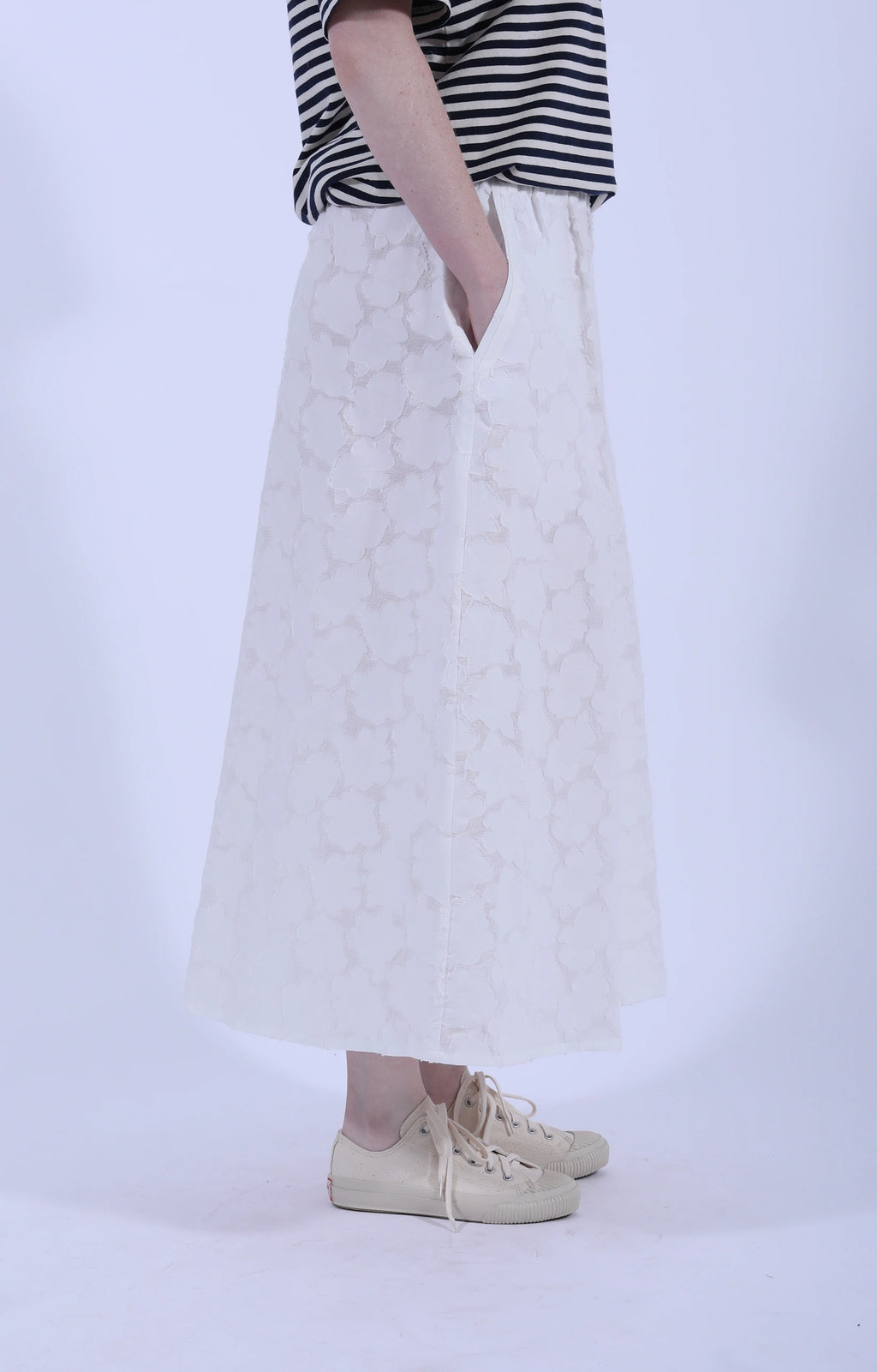 Skirt Laceflower White