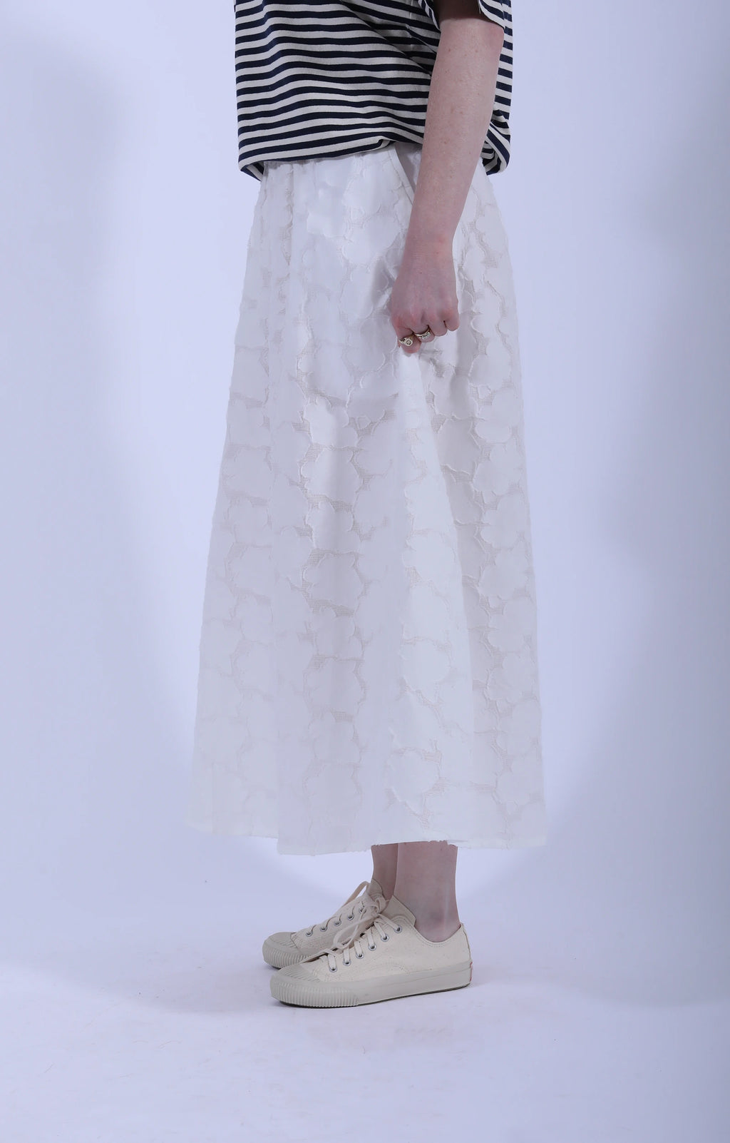 Skirt Laceflower White