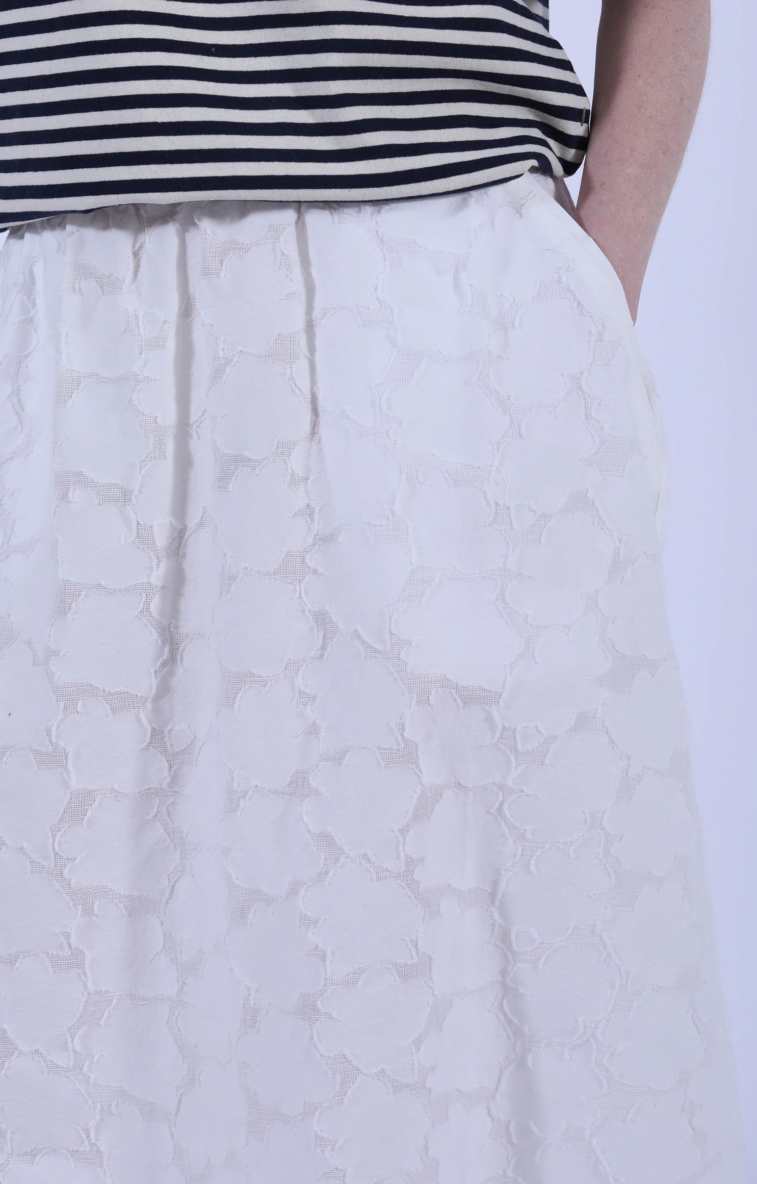 Skirt Laceflower White