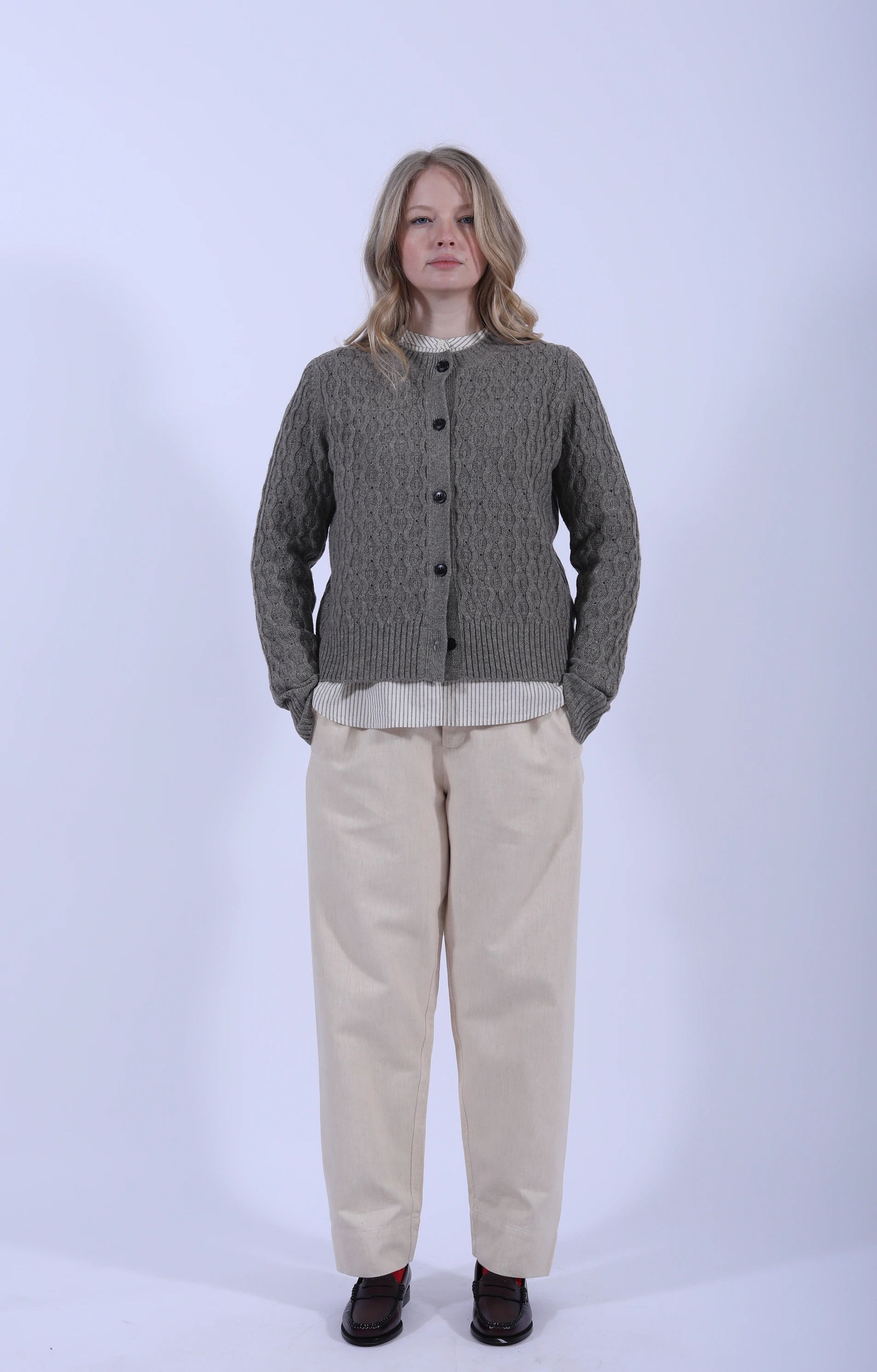 Dipti Cardigan Pure Soil