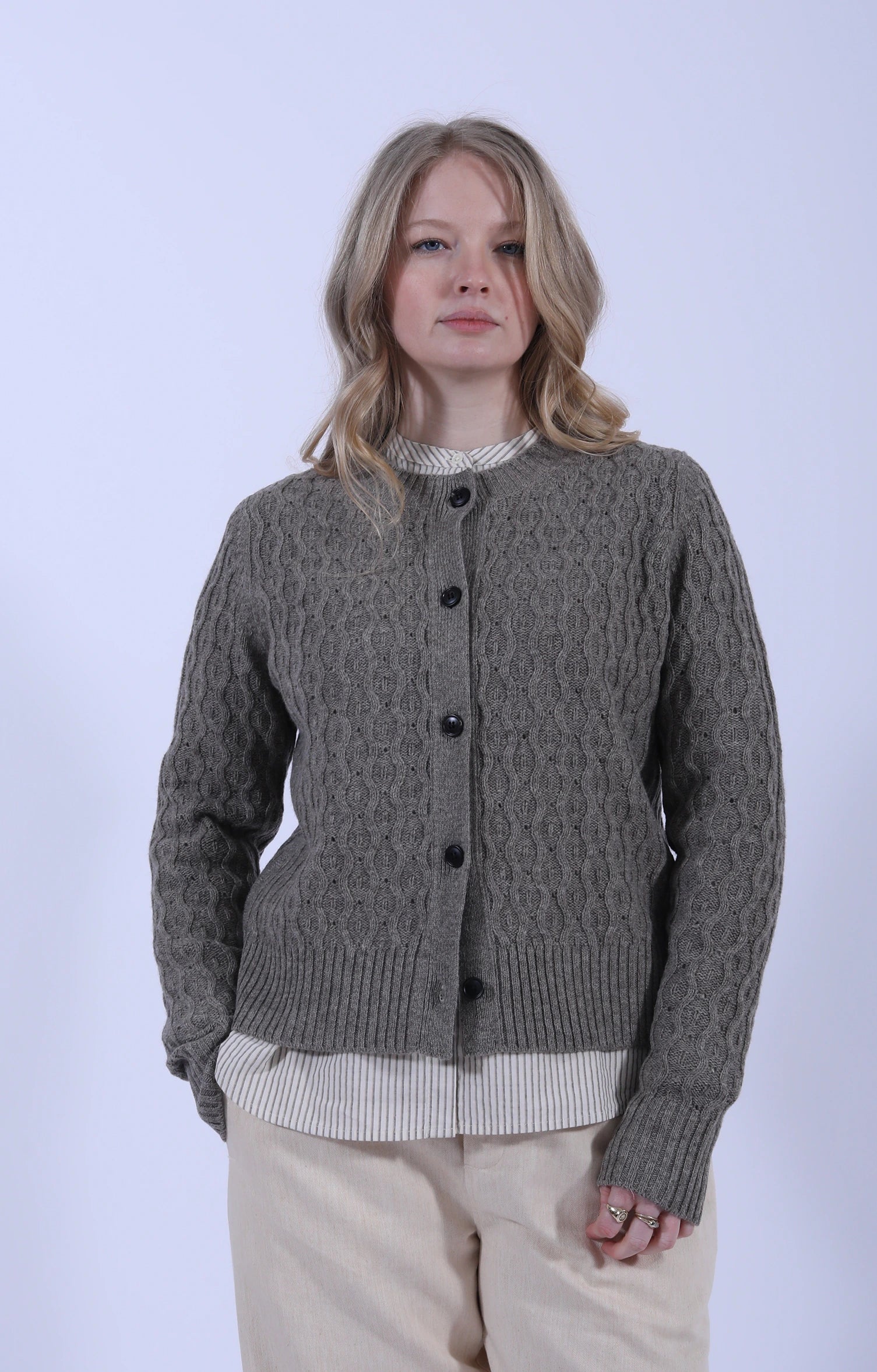 Dipti Cardigan Pure Soil