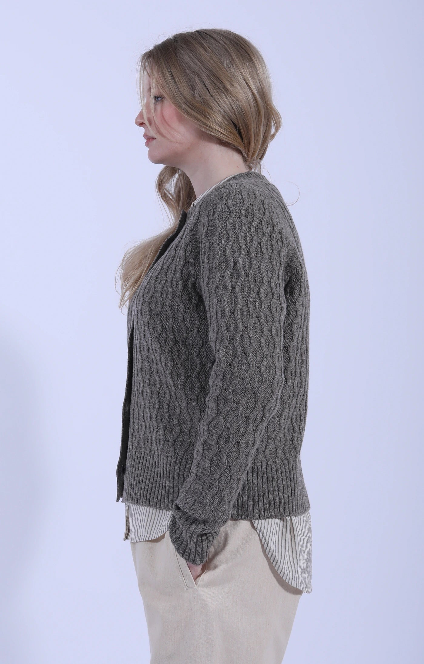 Dipti Cardigan Pure Soil