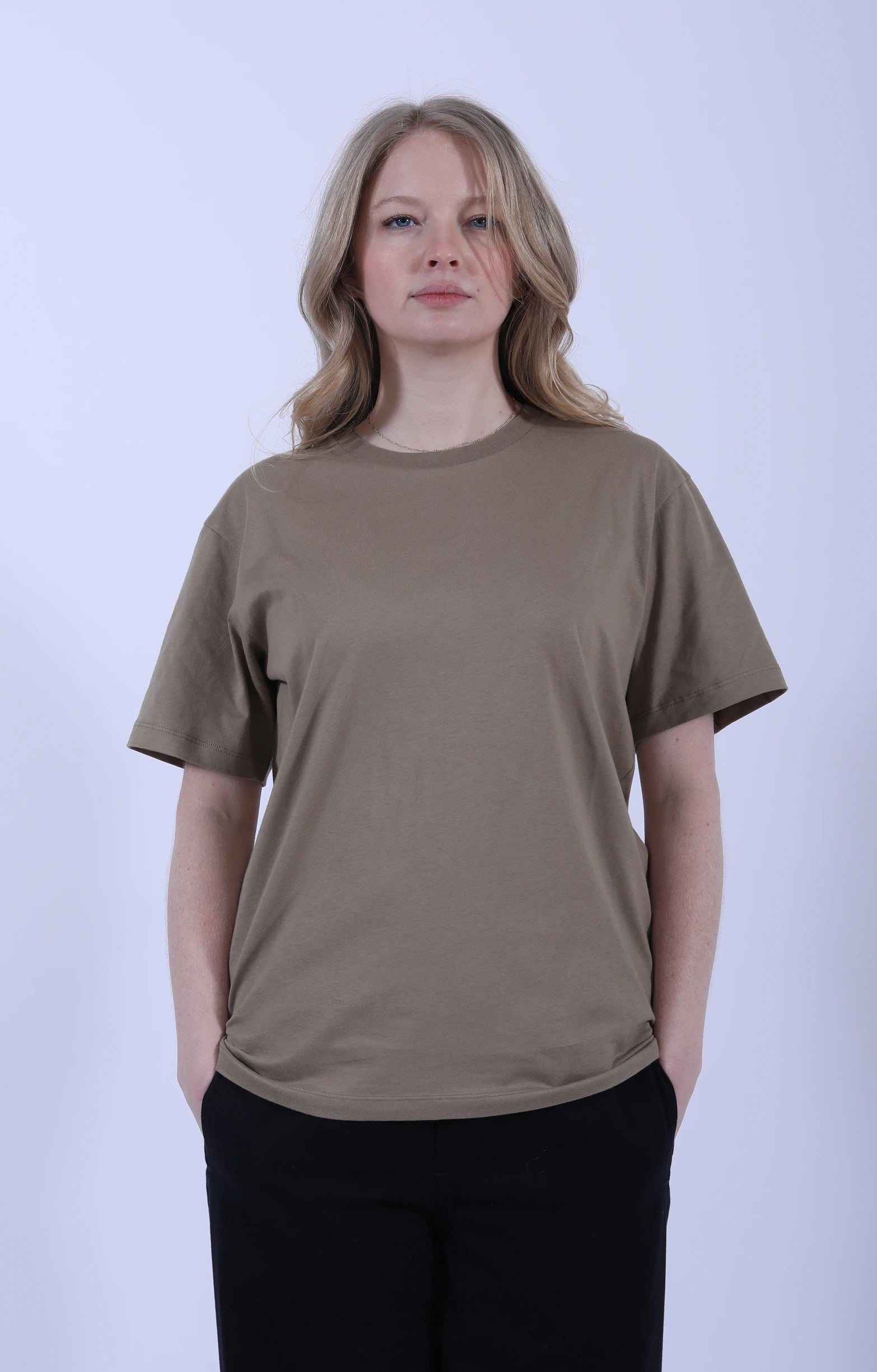 Classic Circular Tee Clay