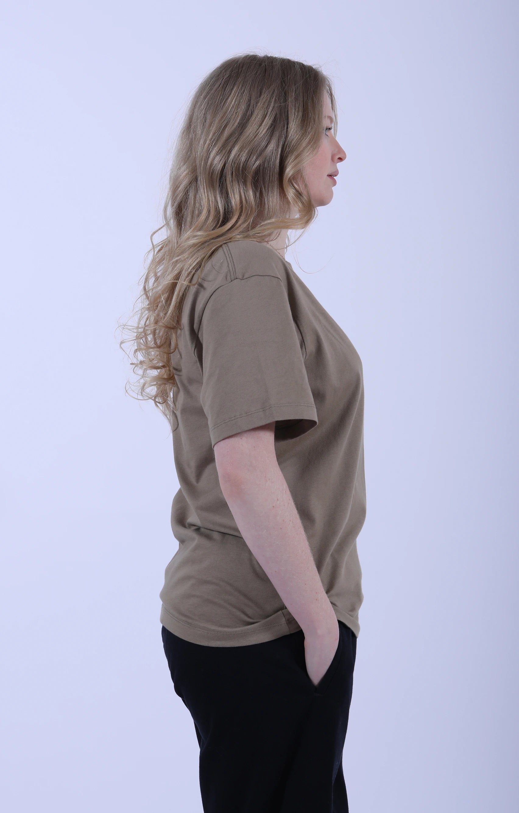 Classic Circular Tee Clay
