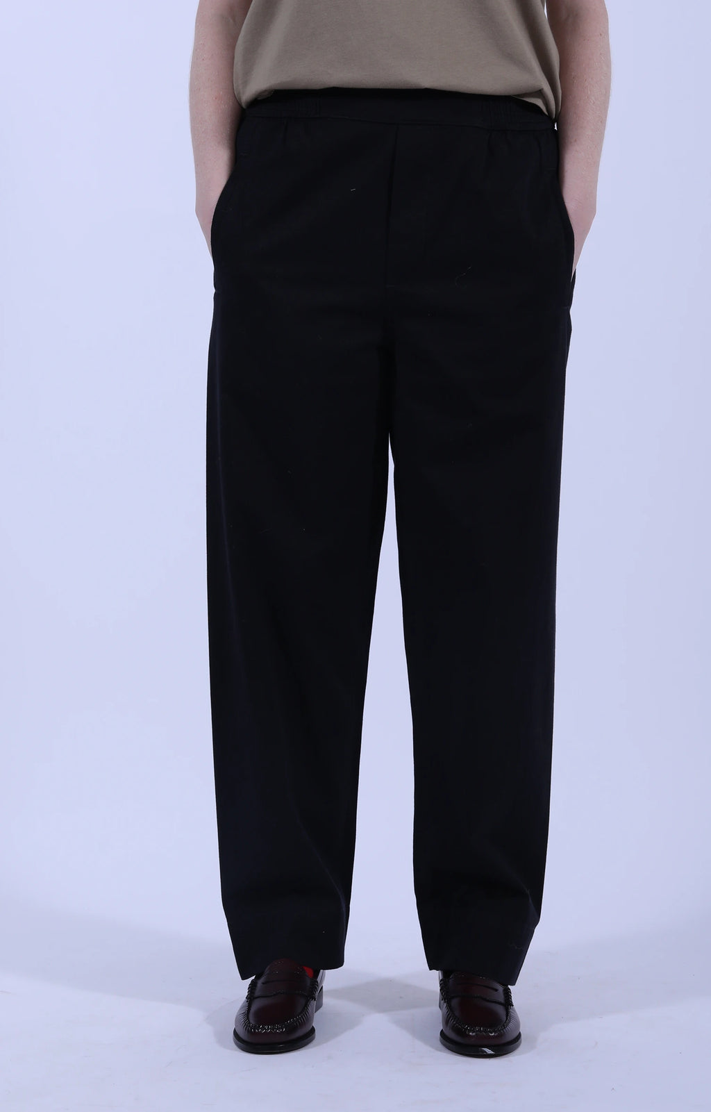 Coco Pant Twill Black Navy