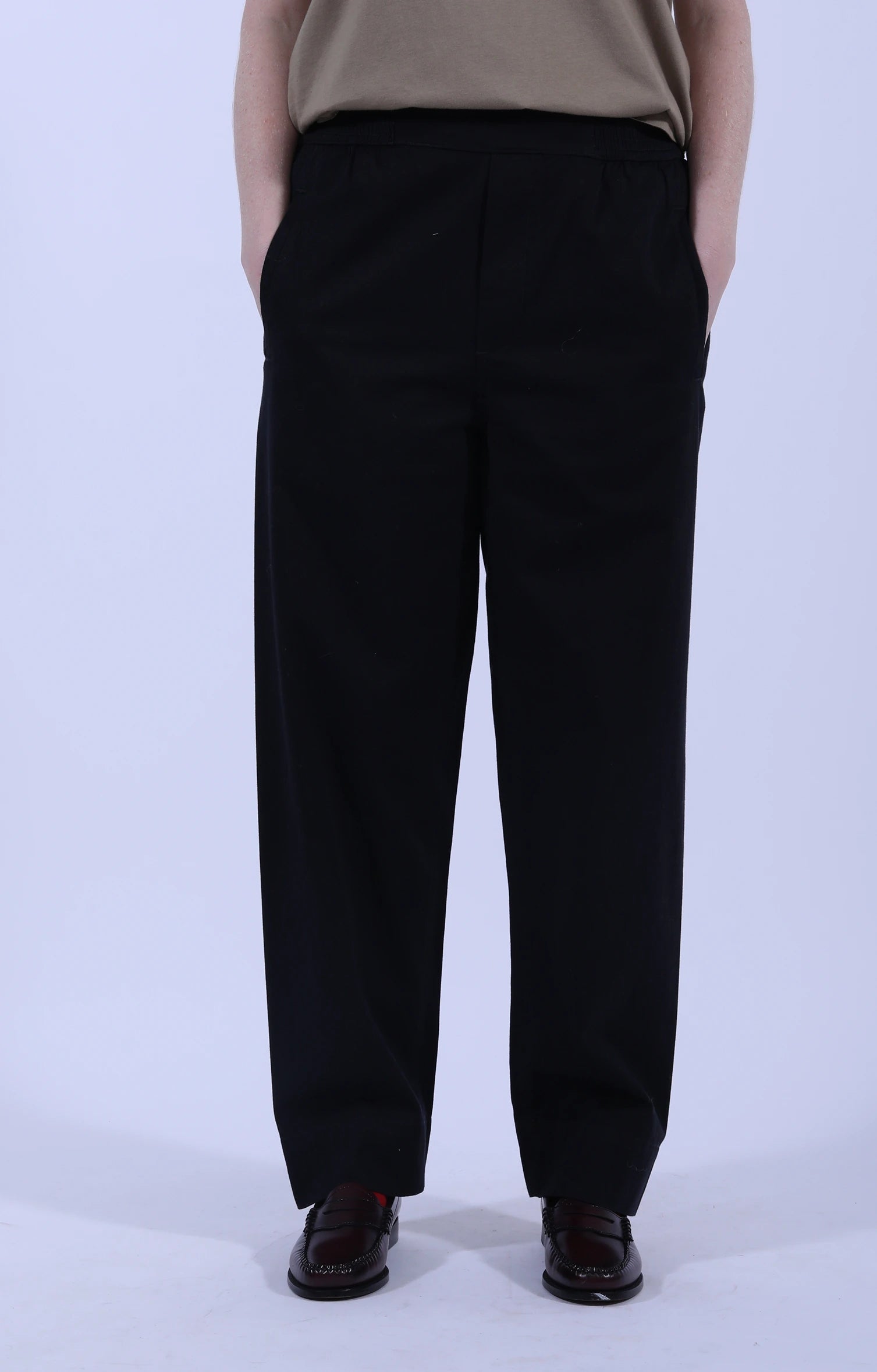 Coco Pant Twill Black Navy