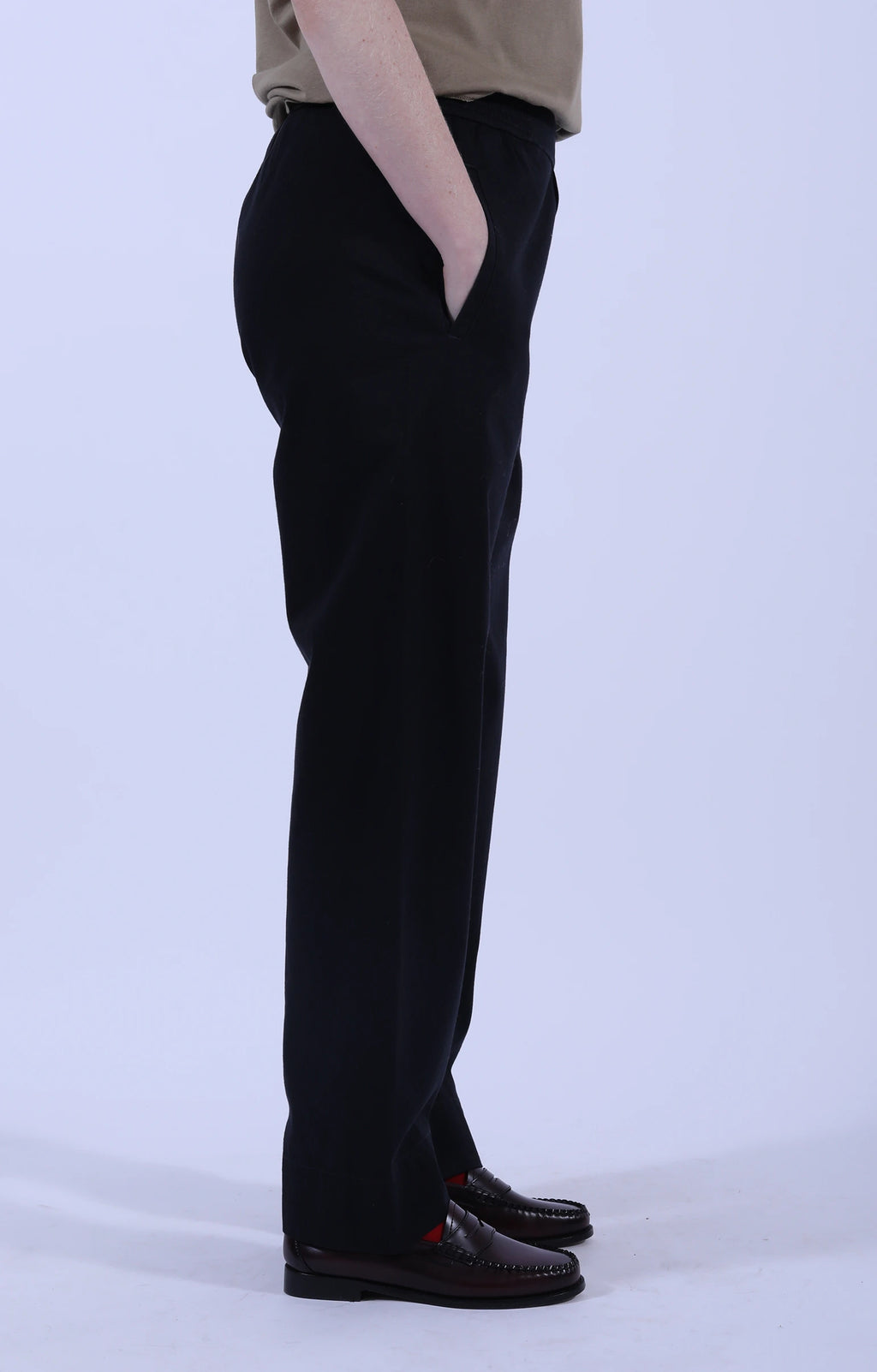 Coco Pant Twill Black Navy