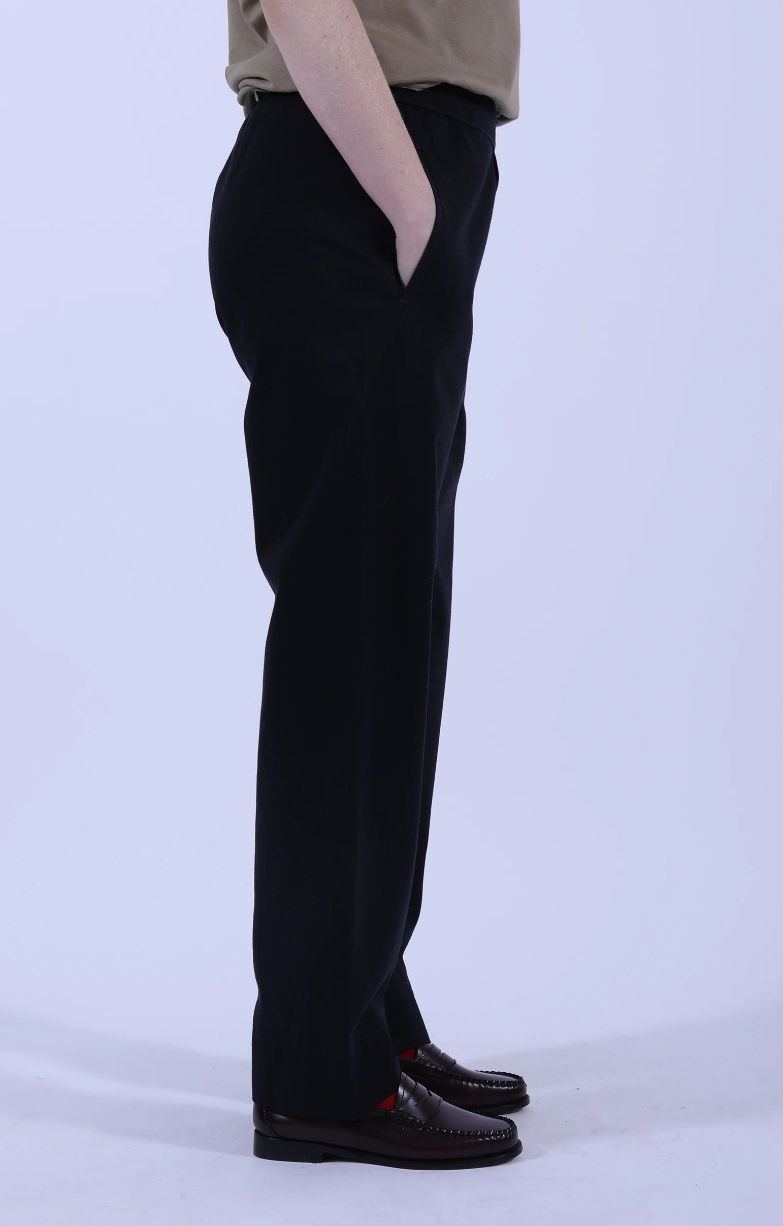 Coco Pant Twill Black Navy