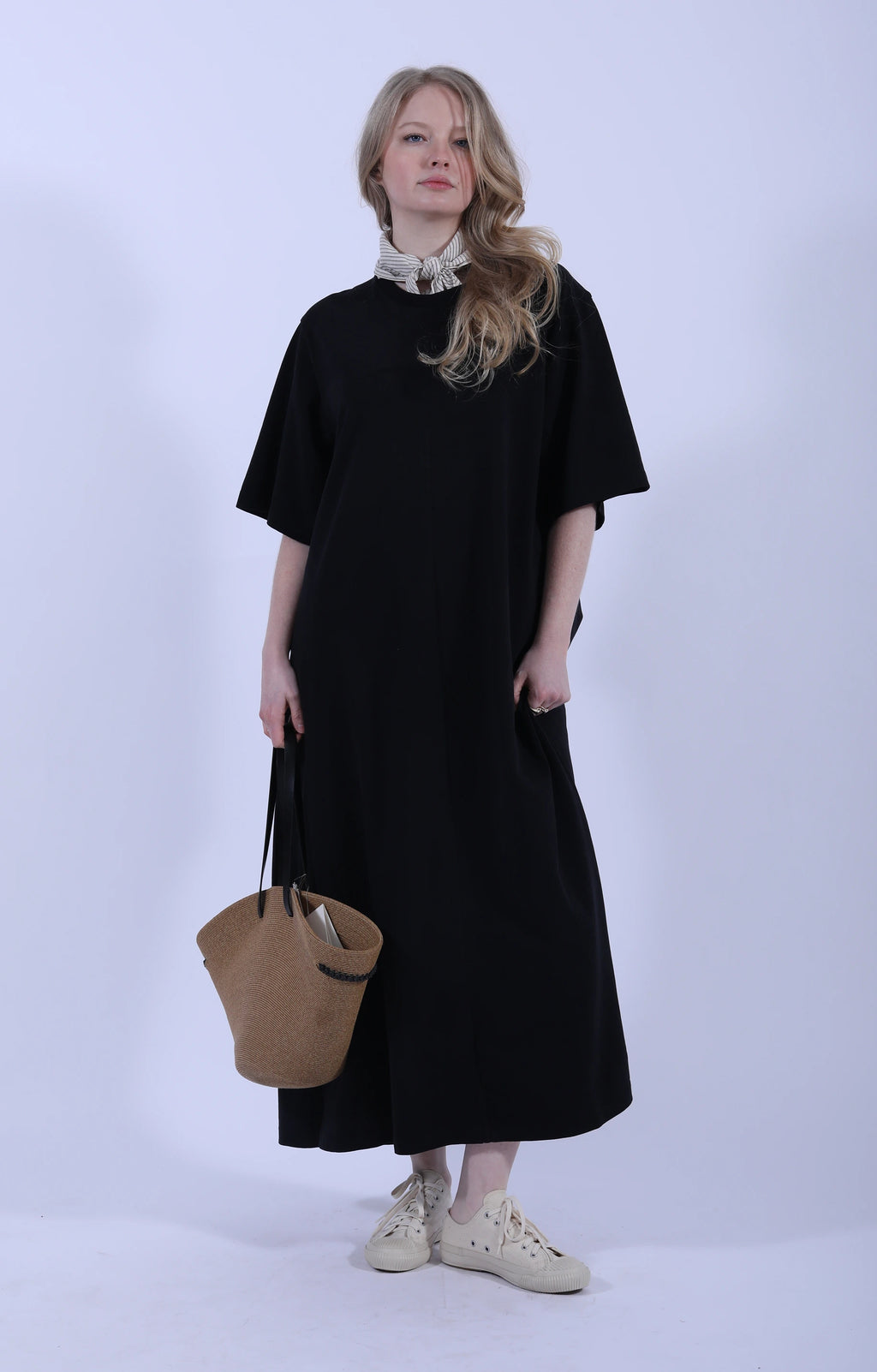 Gita Circular Dress Black