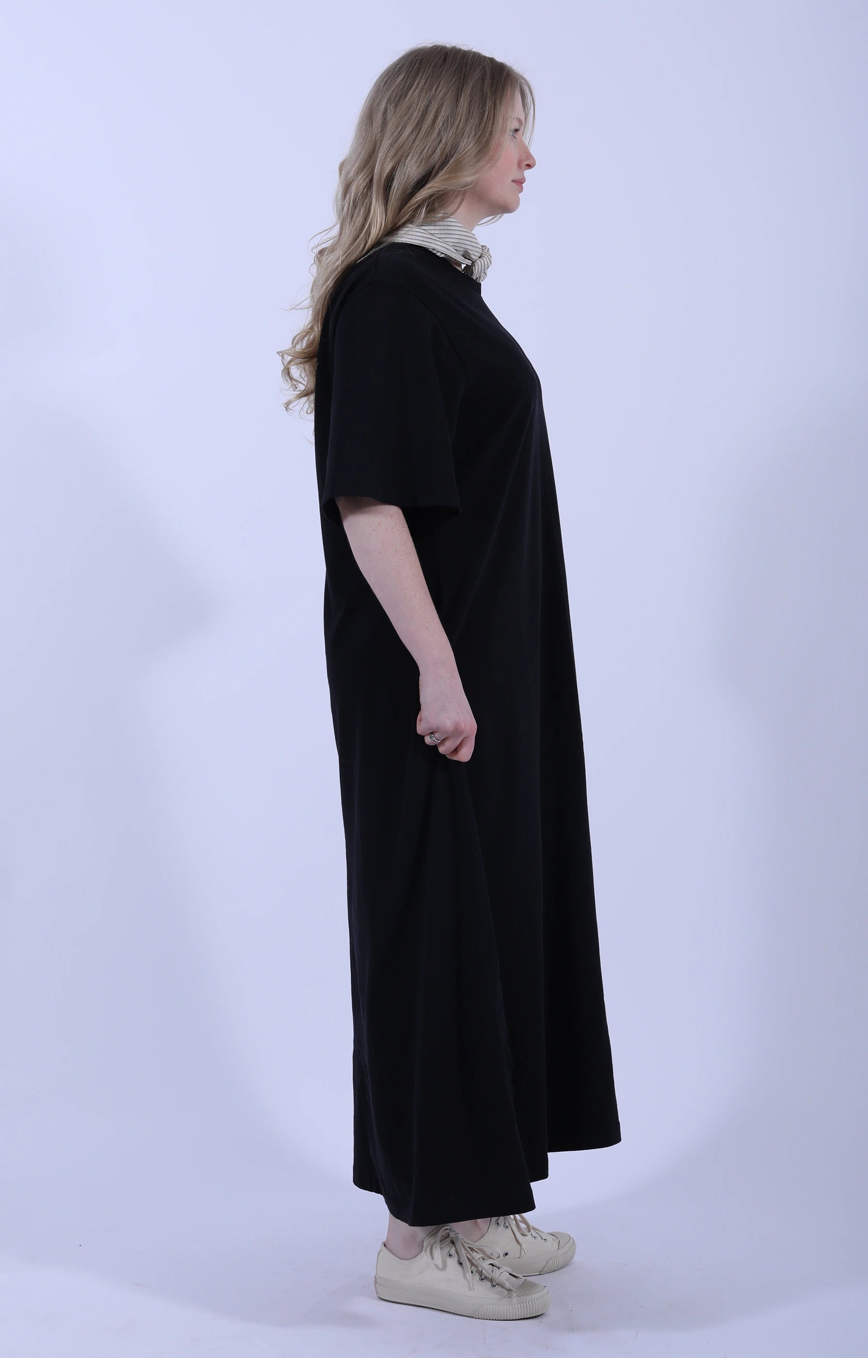 Gita Circular Dress Black
