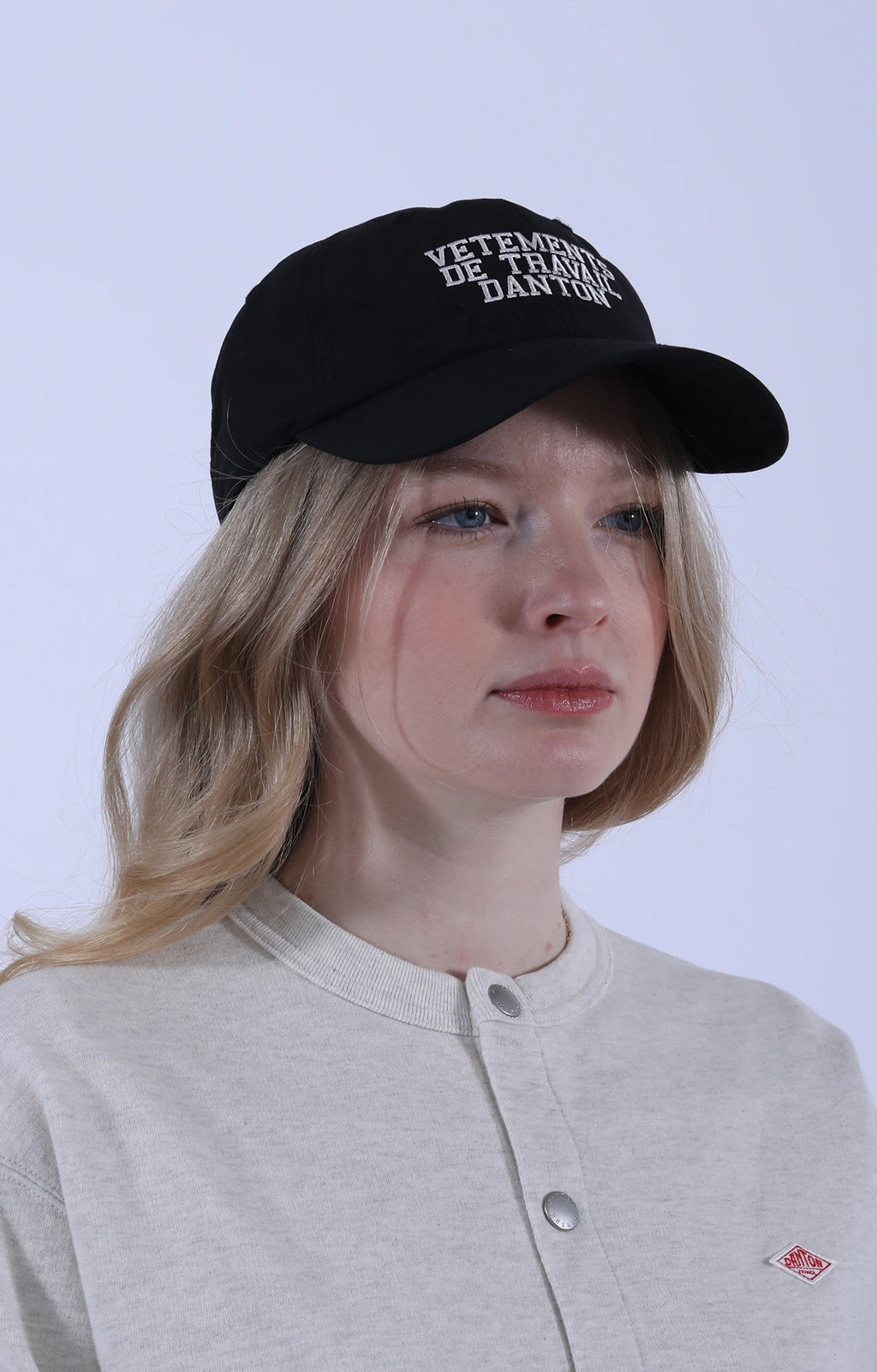 6P Logo Cap Black(White)