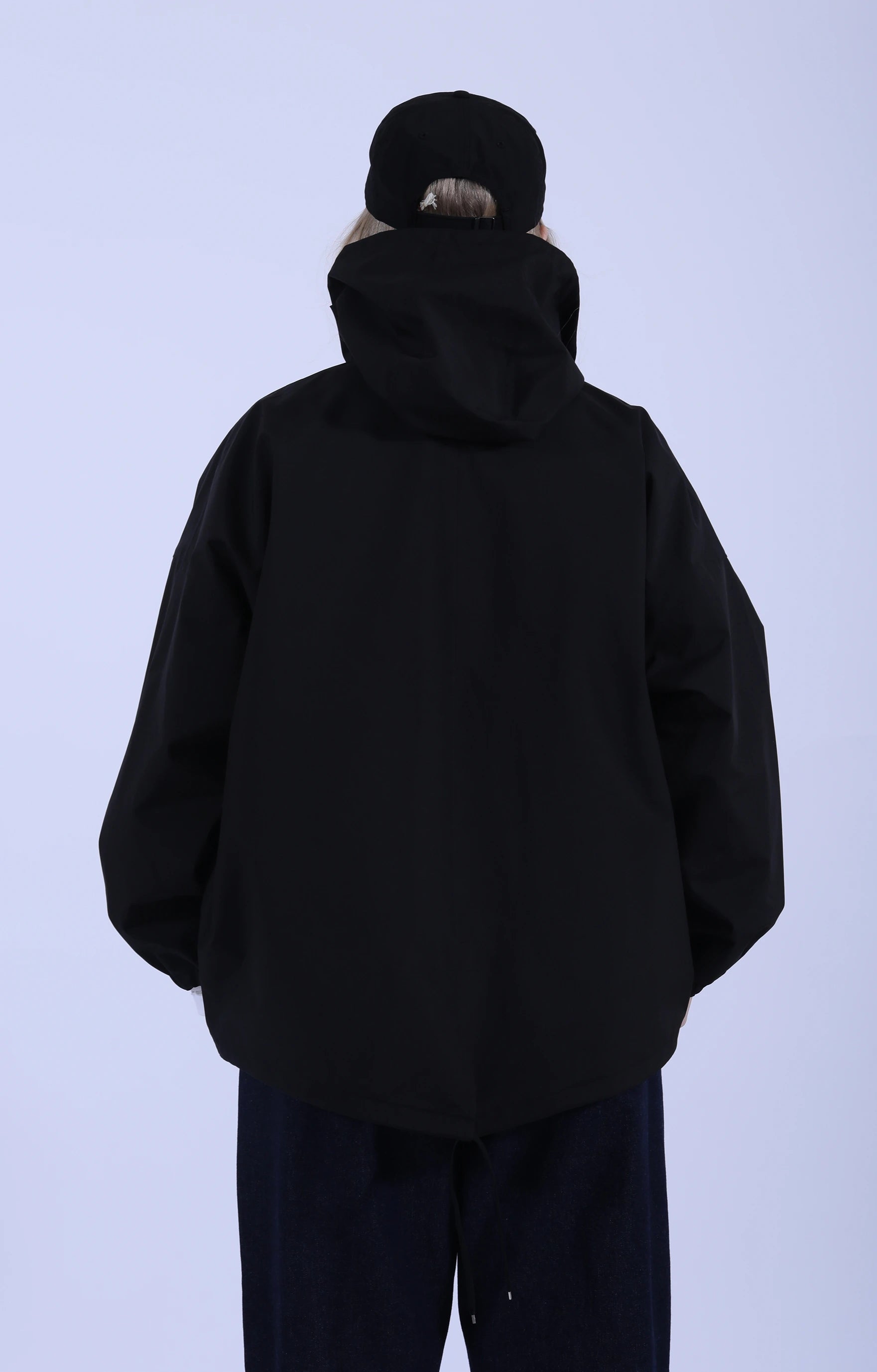 Short Jacket 3Layer Cloth Black