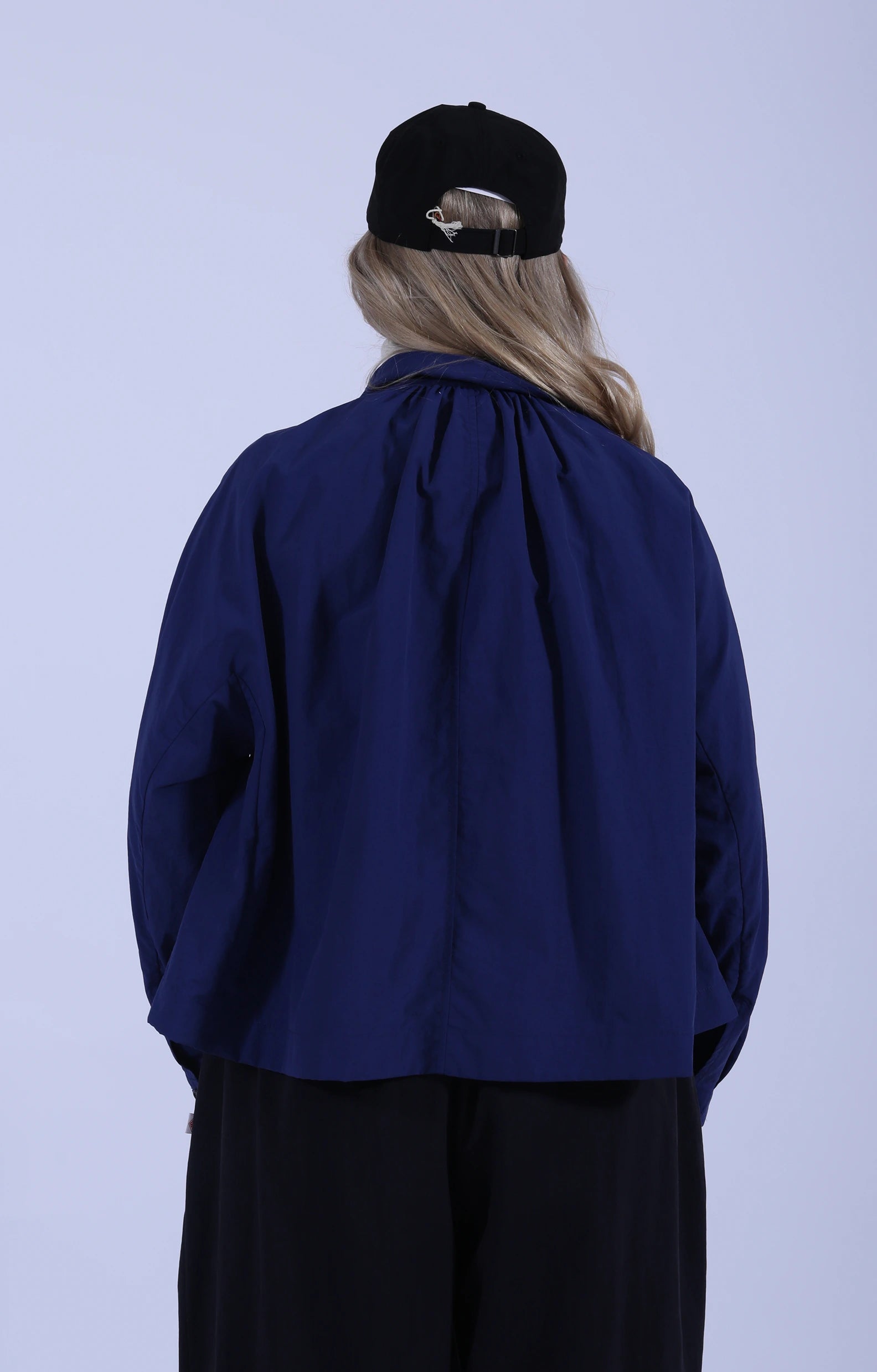 Dolman Sleeve Jacket Blue