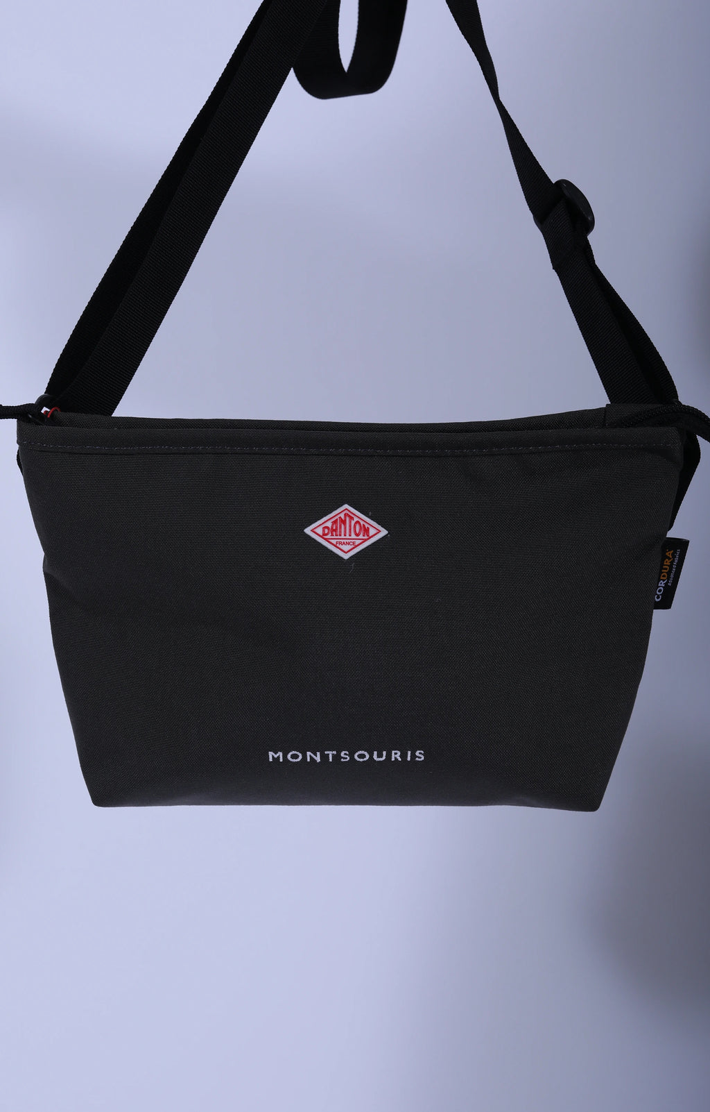 Montsouris Canvas Shoulder Bag Dk. Grey