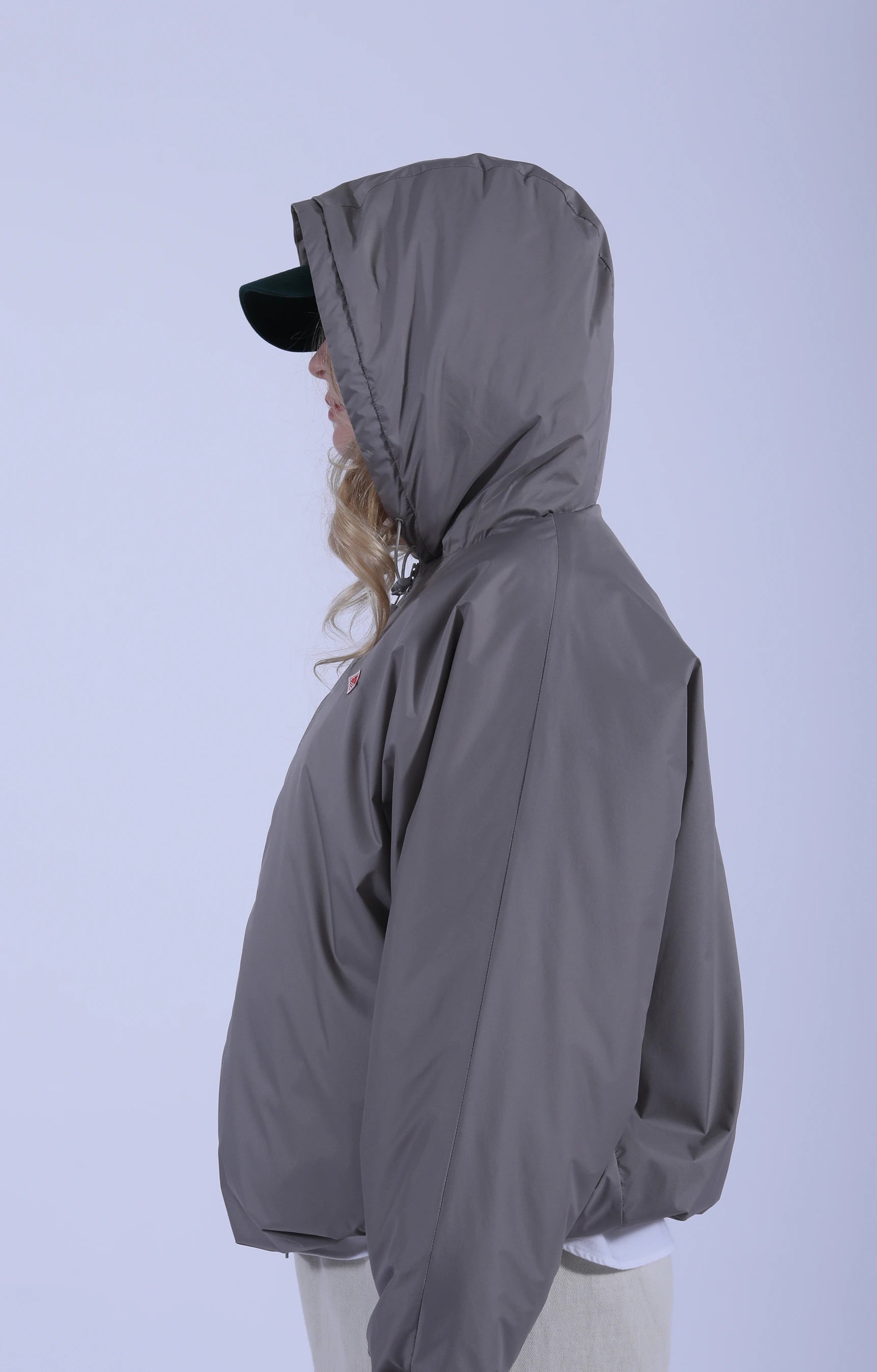 Insulation Hooded Jacket Taupe