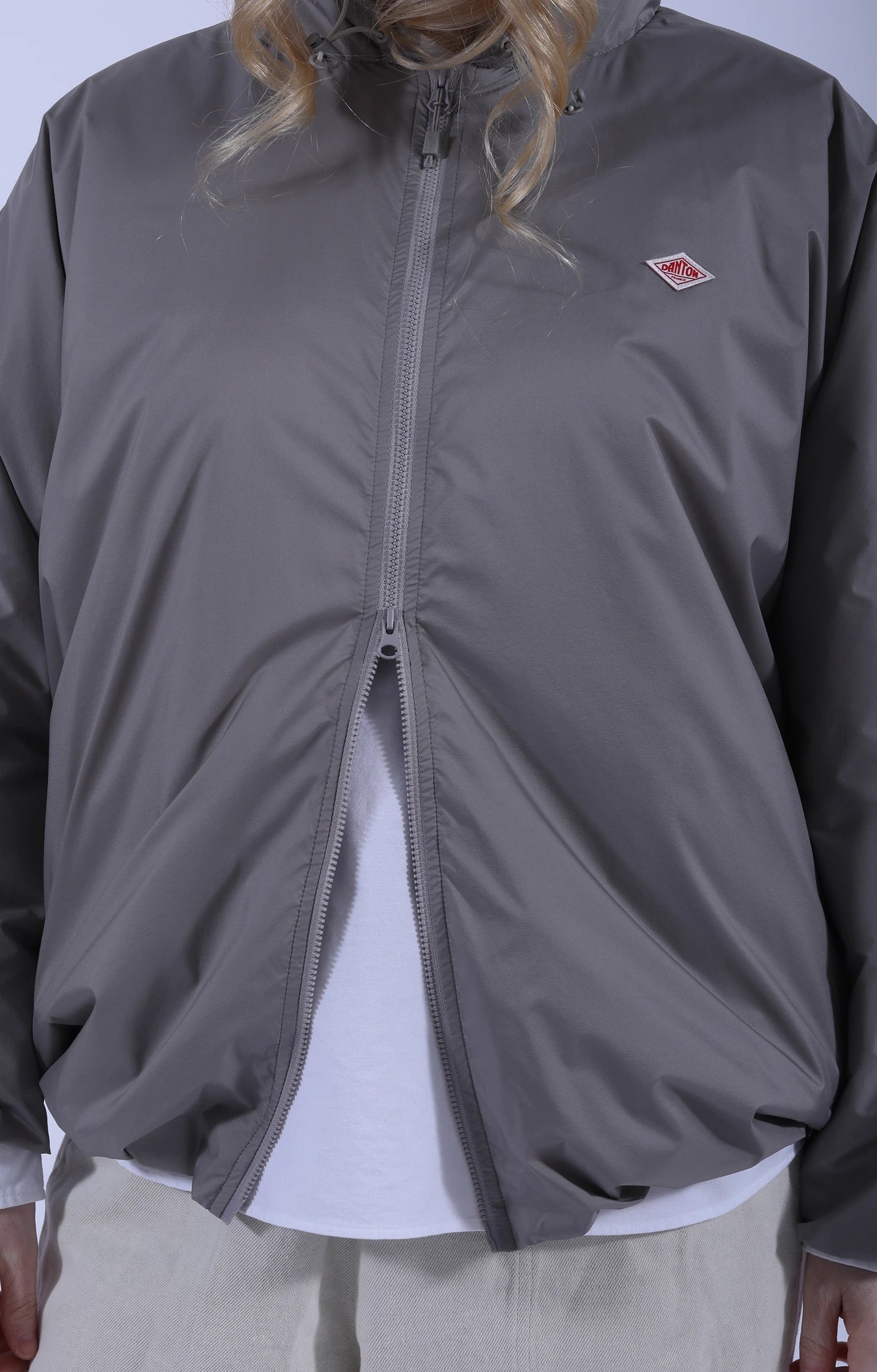 Insulation Hooded Jacket Taupe