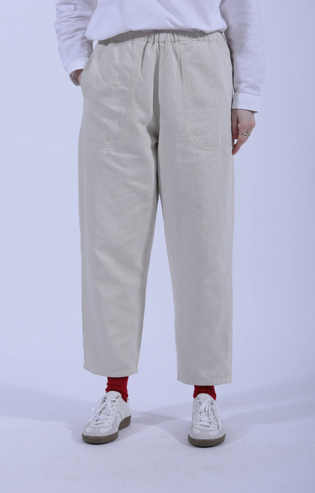 Easy Pants Twill Ecru