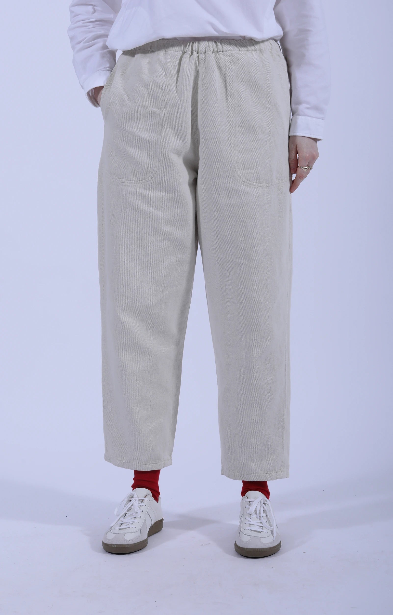 Easy Pants Twill Ecru